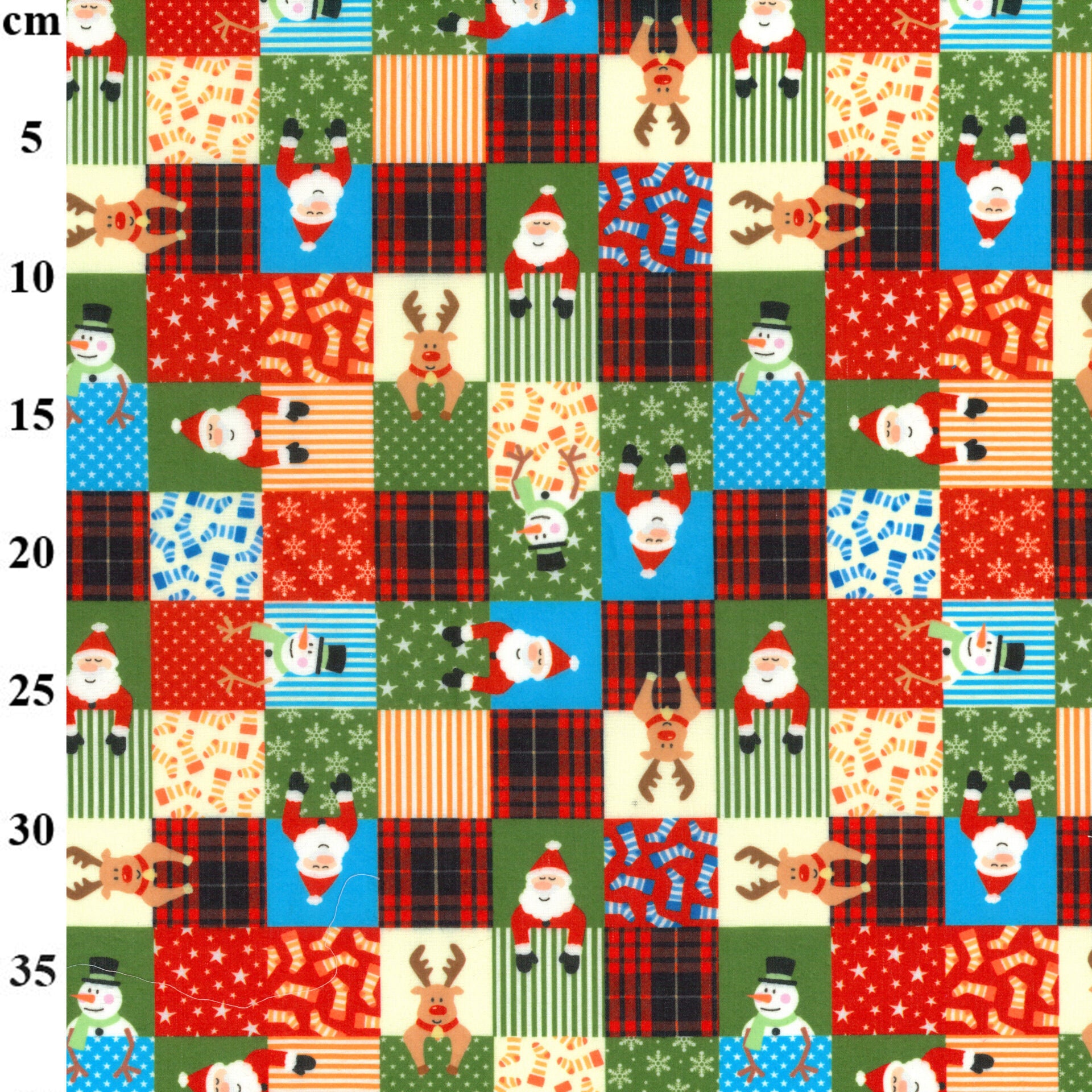 Christmas Polycotton Prints – Festive Fabrics for Crafts Sewing 🎄✨ M2027