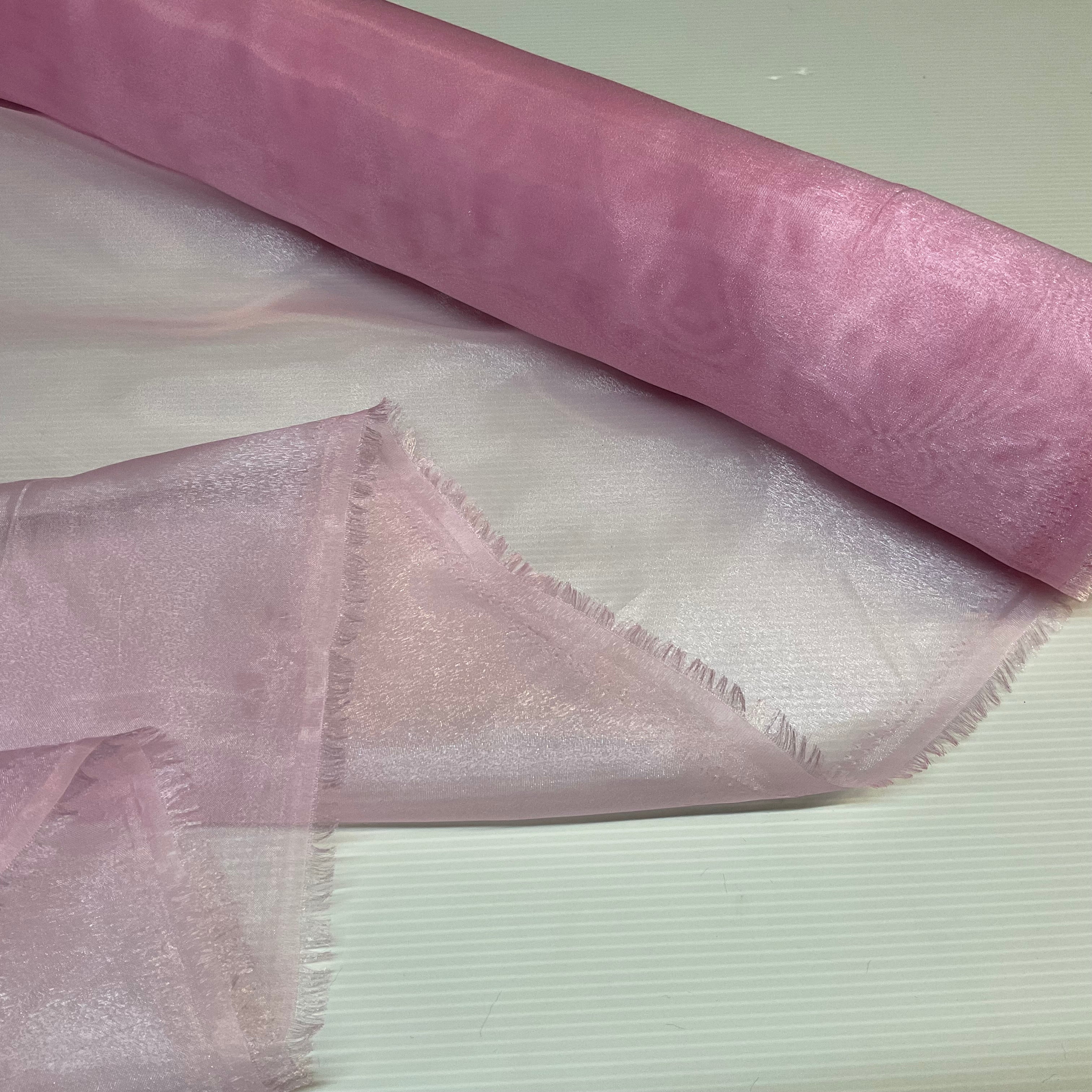 Plain Sheer Lightweight Organza Voile Drape Curtain, Wedding, Chair Sash Fabric 150cm Wide M1750