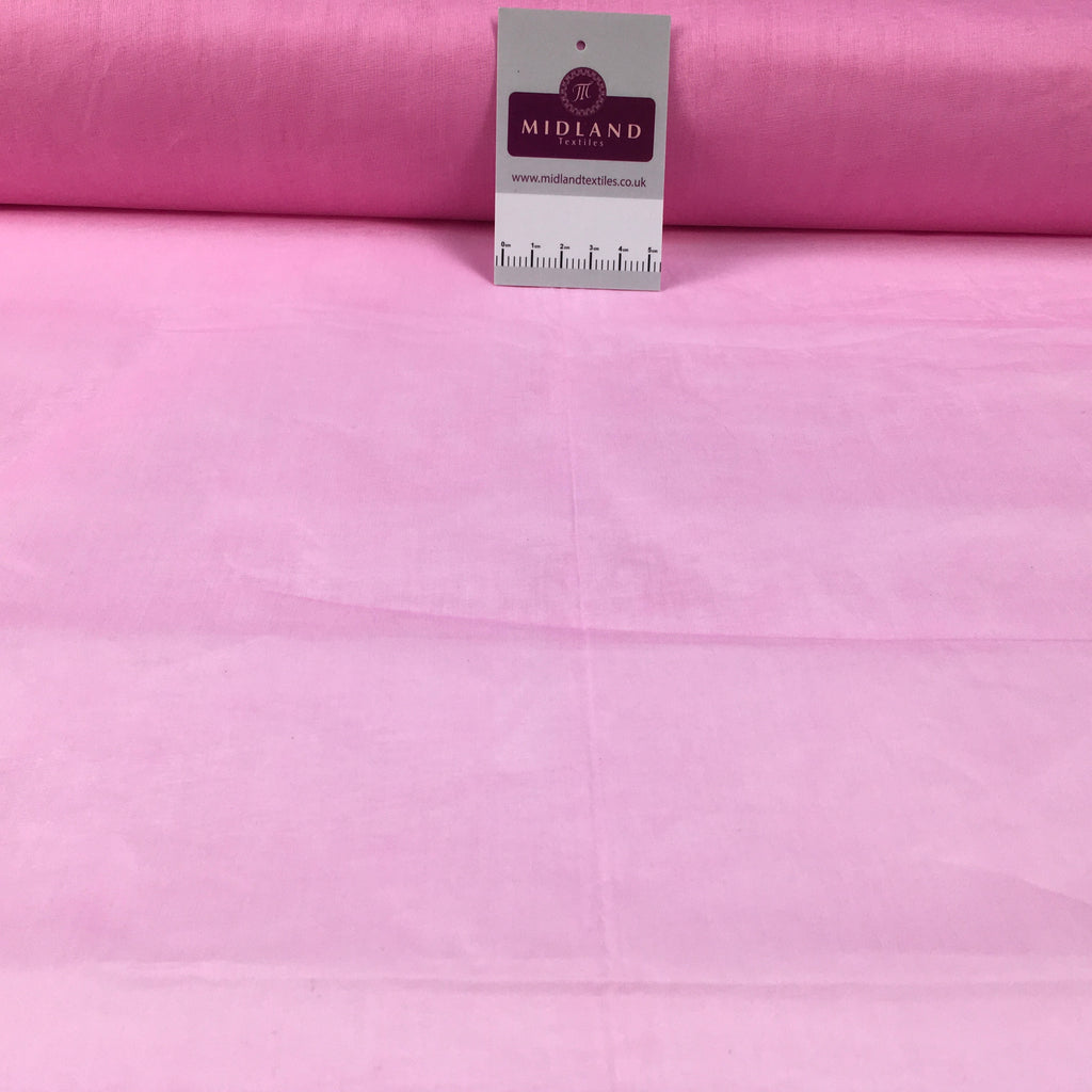 100% Cotton Organdie stiff lightweight fabric used for curtain & lining 43