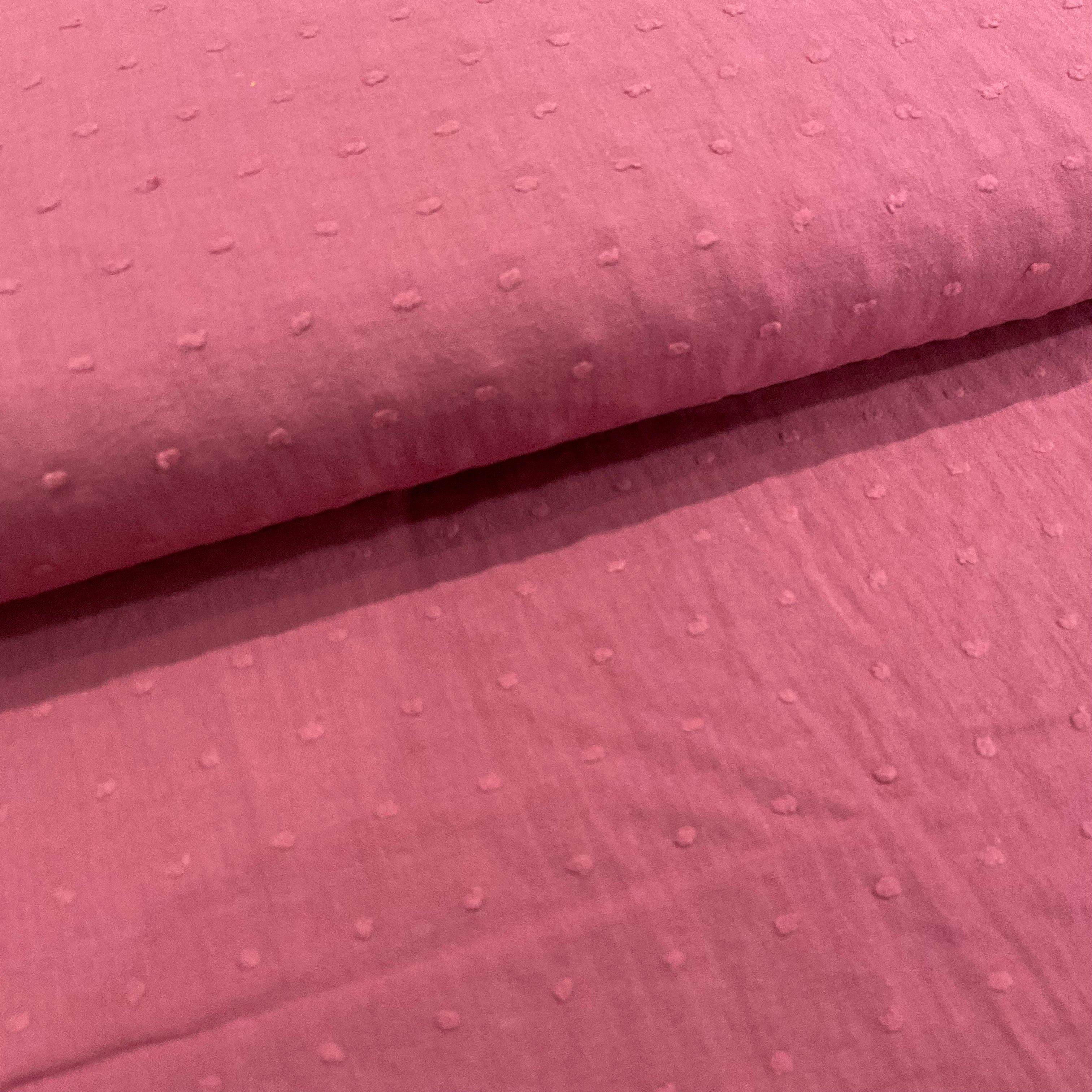 100% Cotton Swiss Dot Soft Dobby Dressmaking Fabric 135cm Wide MD1052 Mtex