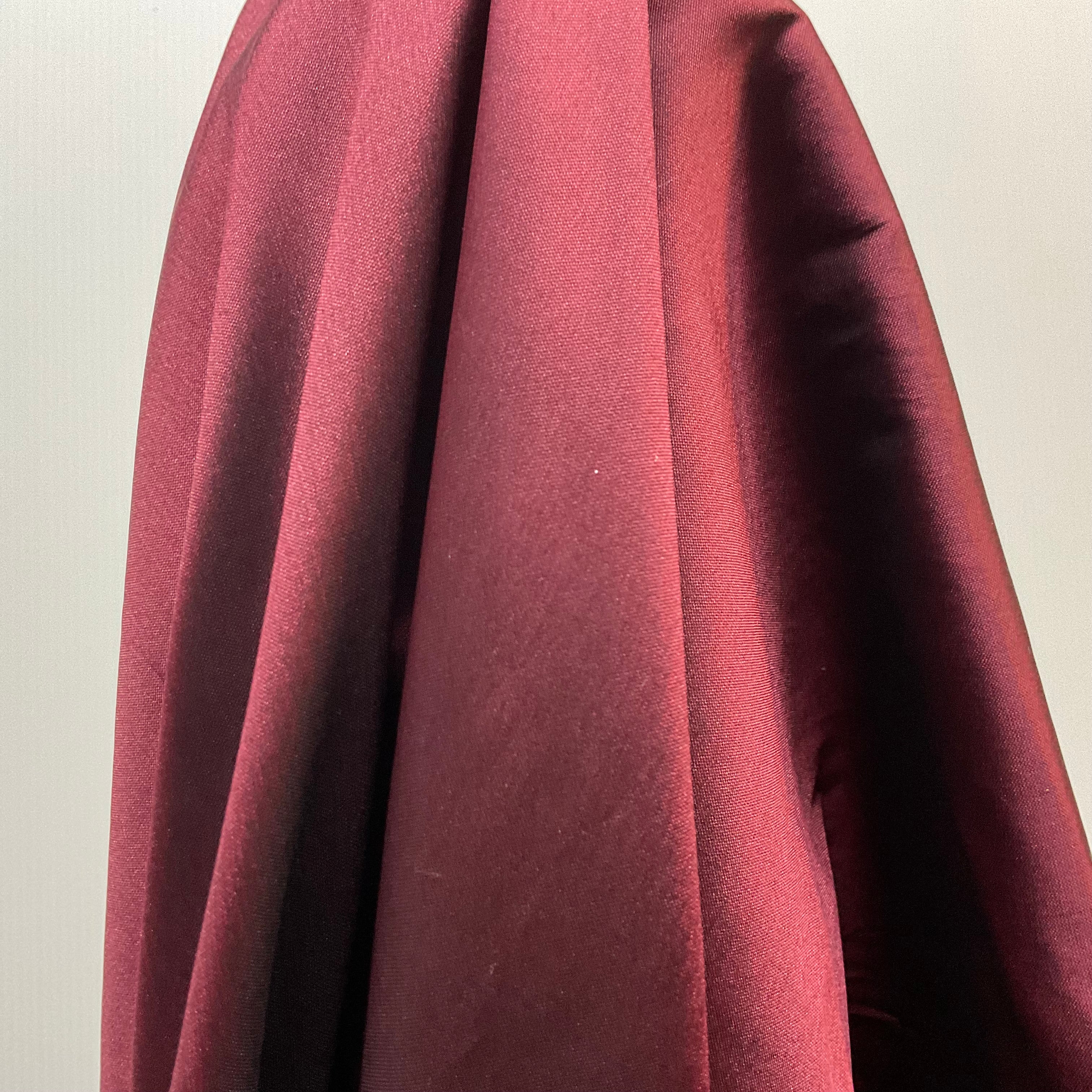 Plain Polyester Faux Silk Taffeta dress craft fabric 142cm wide M2135