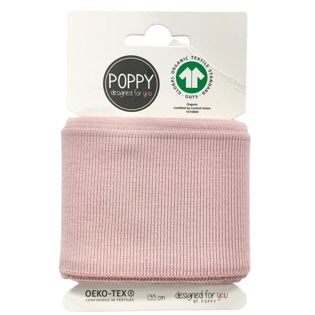 Organic Ribbed Cuffs Fabric ideal for Headbands cuffs 135cm Long 7cm Wide M1655