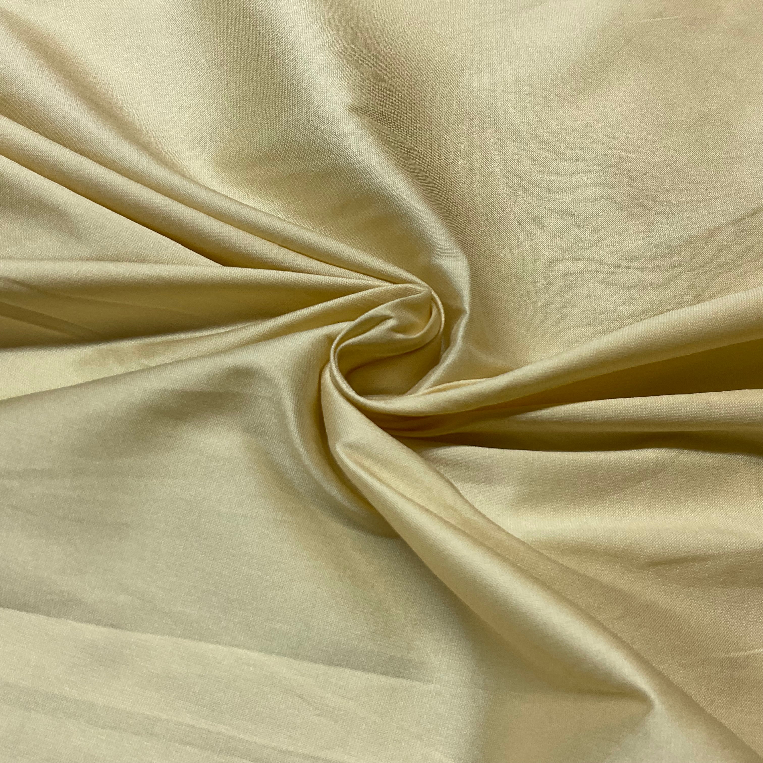 Plain Polyester Faux Silk Taffeta dress craft fabric 142cm wide M2135