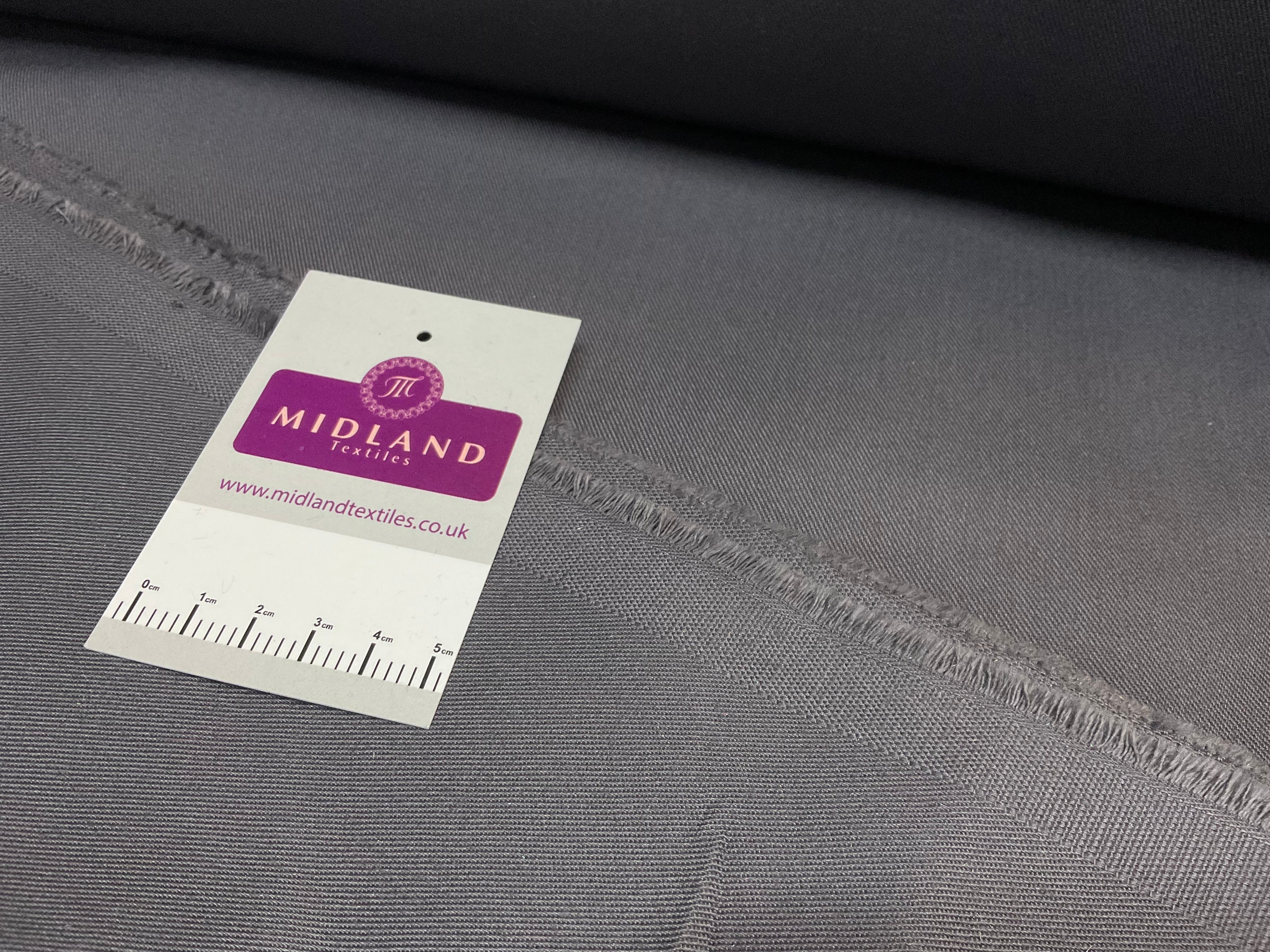 Heavy Plain Poly Cotton Drill Fabric for Uniforms & Work wear MK1409 Mtex