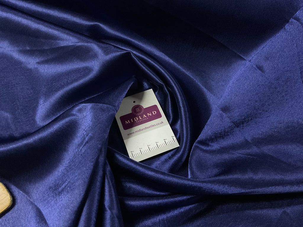 Plain Crepe Back Liquid Silky Smooth Satin Dress Fabric 150 cm MA1248 Mtex