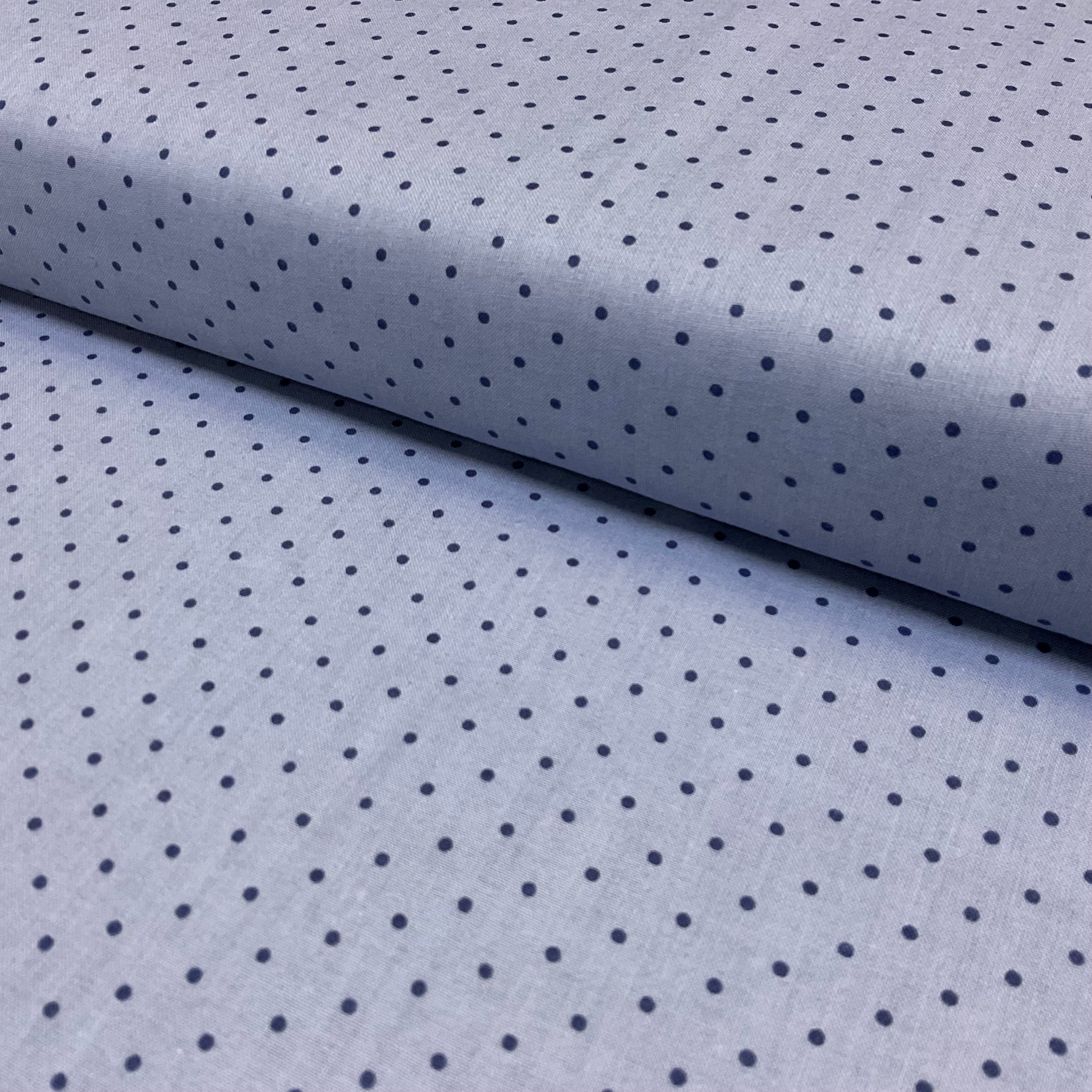 Swiss Pin Dot Spots 100% Cotton Poplin Fabric – 112cm Wide – Ditsy Polka Dot Design M2063