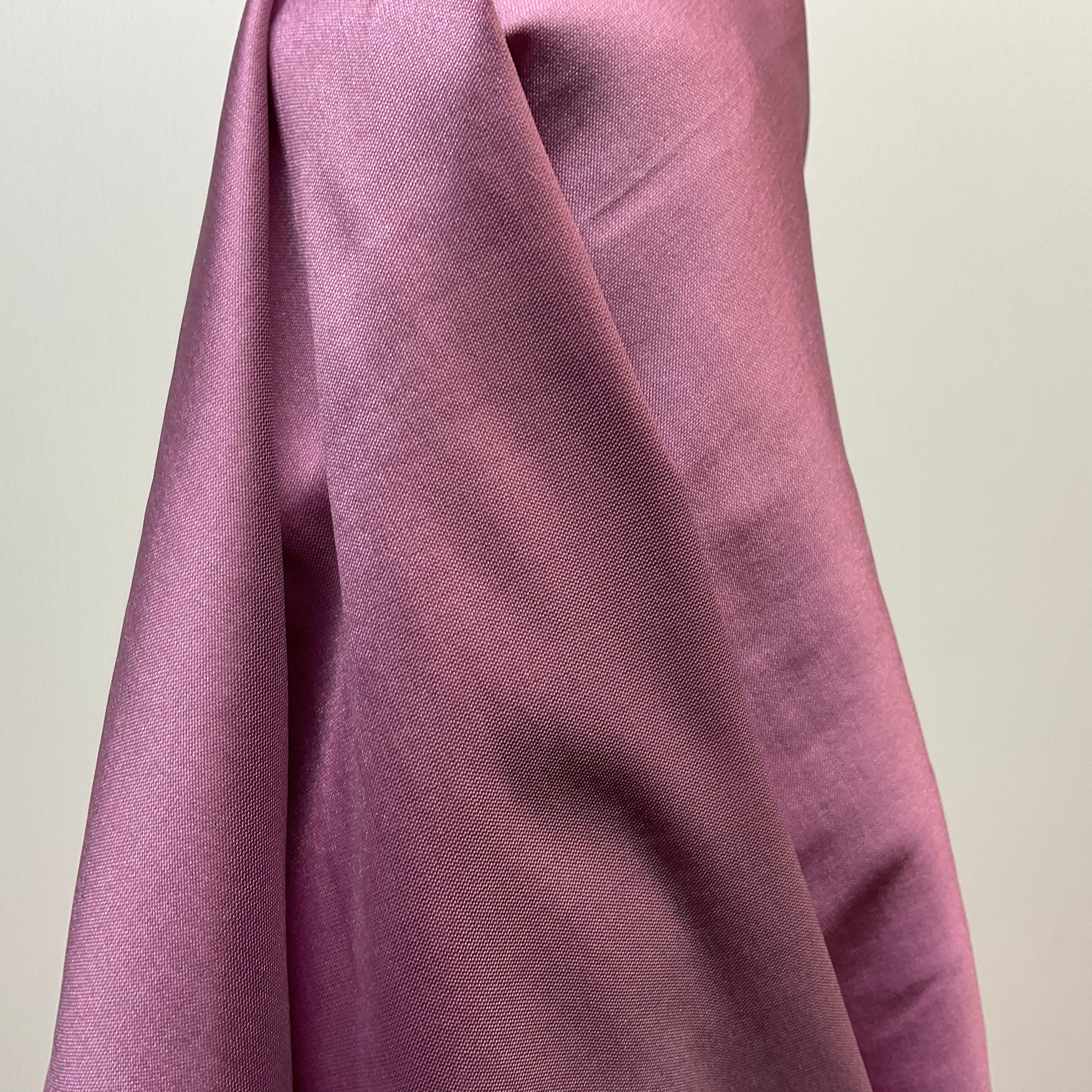Plain Polyester Faux Silk Taffeta dress craft fabric 142cm wide M2135