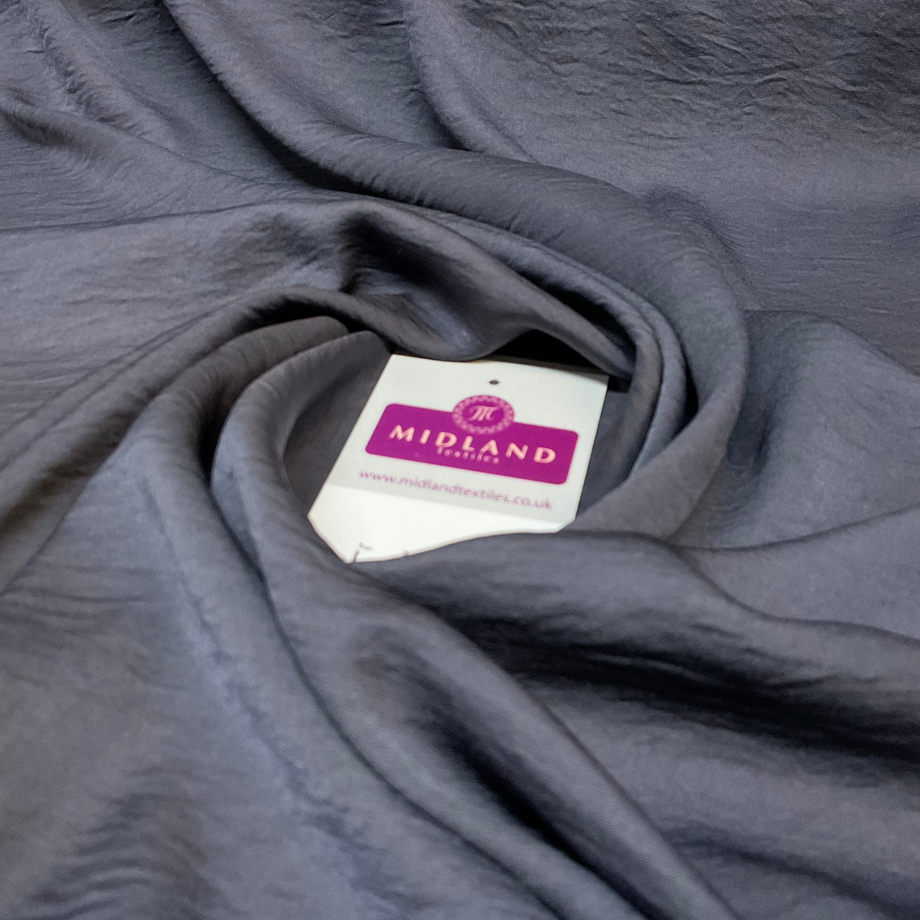 Silky Smooth Creased Crinkle Boho Crushed dress fabric M1799