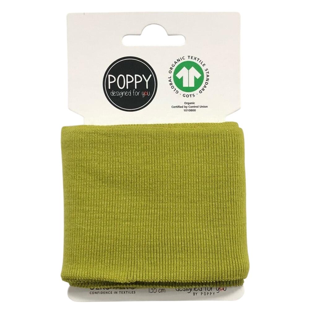 Organic Ribbed Cuffs Fabric ideal for Headbands cuffs 135cm Long 7cm Wide M1655