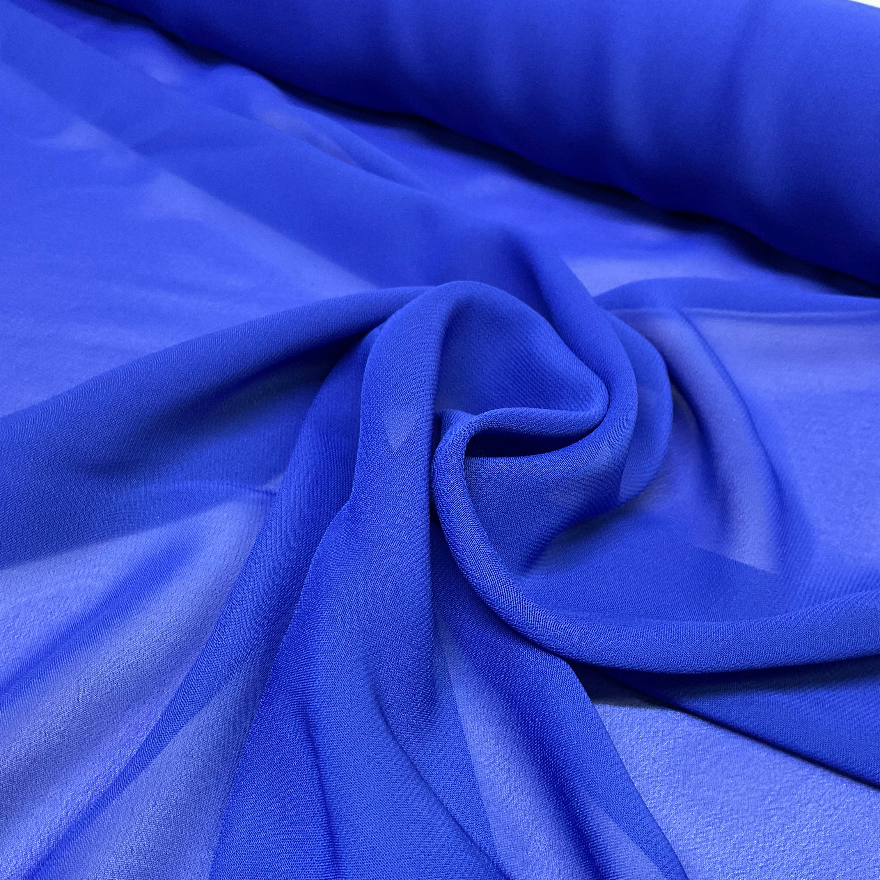 Plain lightweight sheer chiffon dress scarf fabric 150cm wide M2073