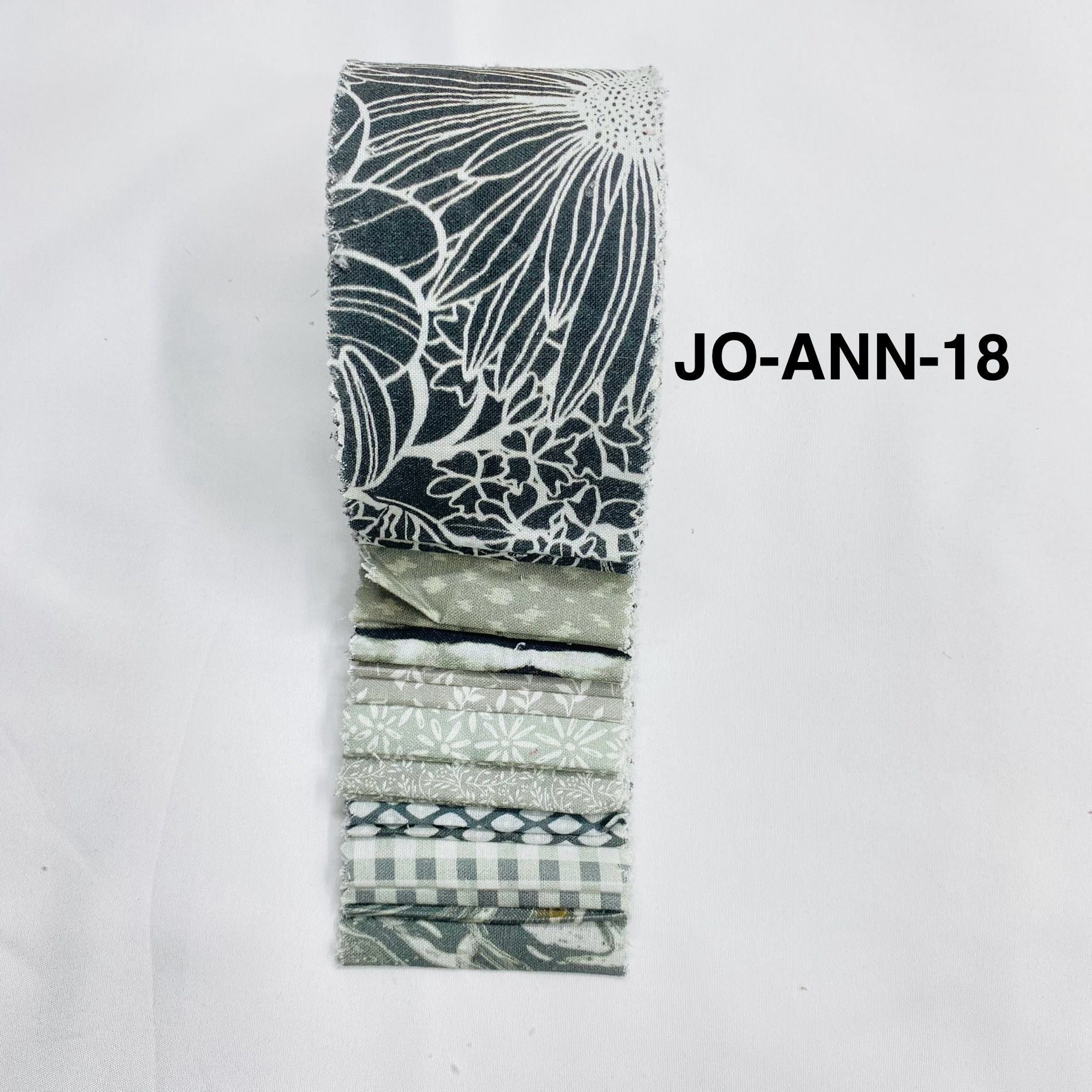 Jelly Roll Fabric Strips - 20 Pieces, 10 Designs  - 2.5 Inch x 42 Inch (Approx.) Fabric M1983