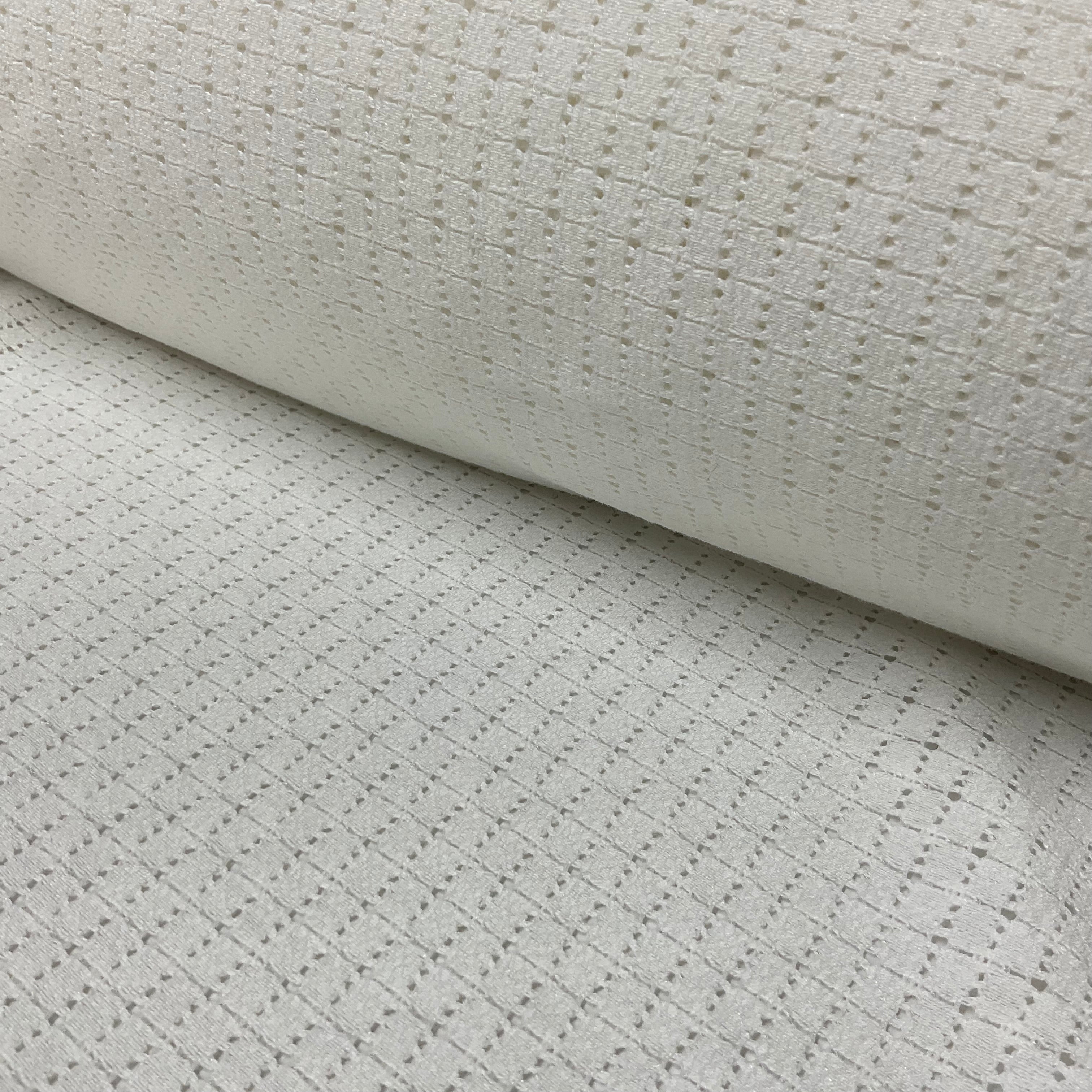 Ivory  Cotton Rich Crochet Lace Fabric 150cm Wide