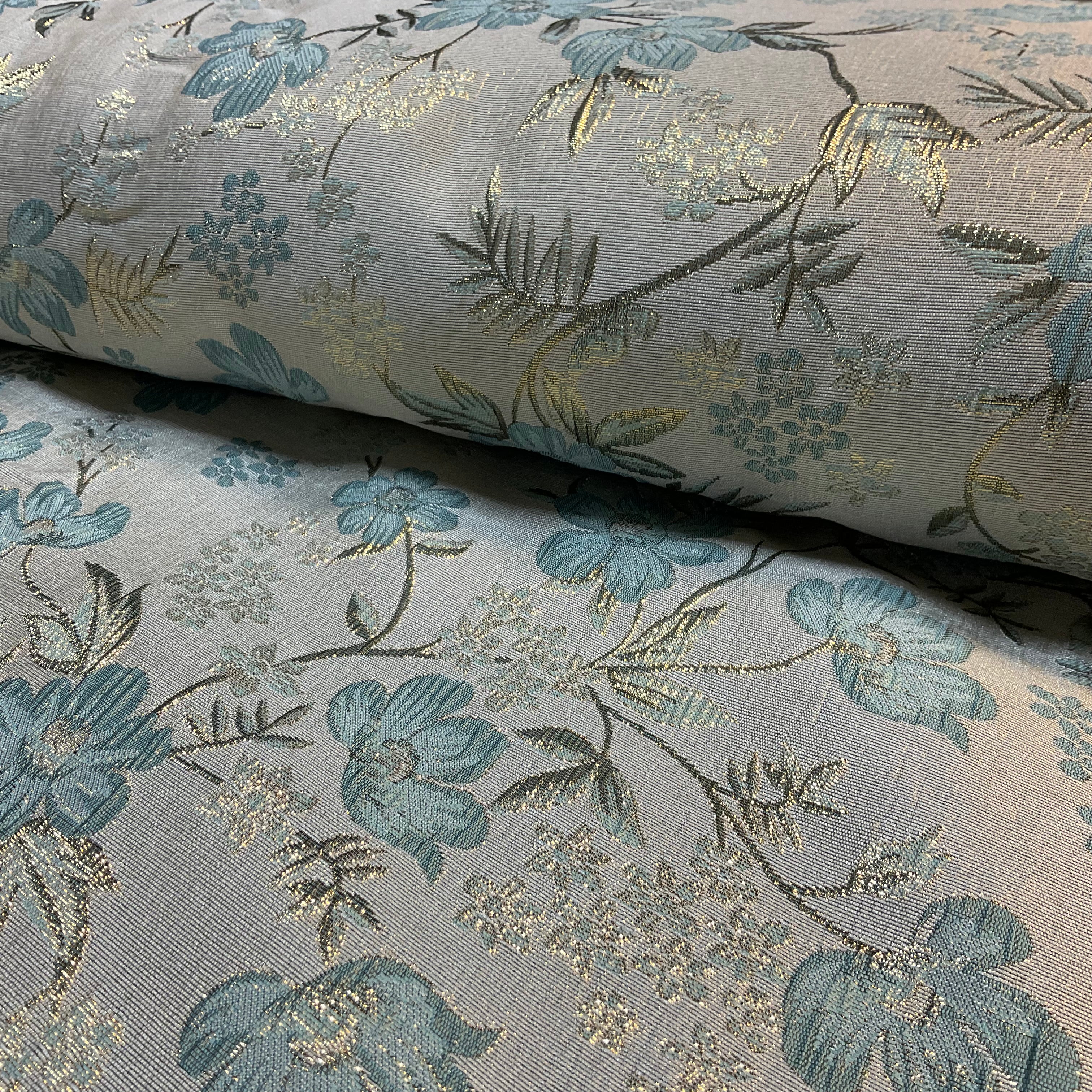 Floral Banarsi Brocade ideal for waistcoats wedding fabric 150cm wide M2041