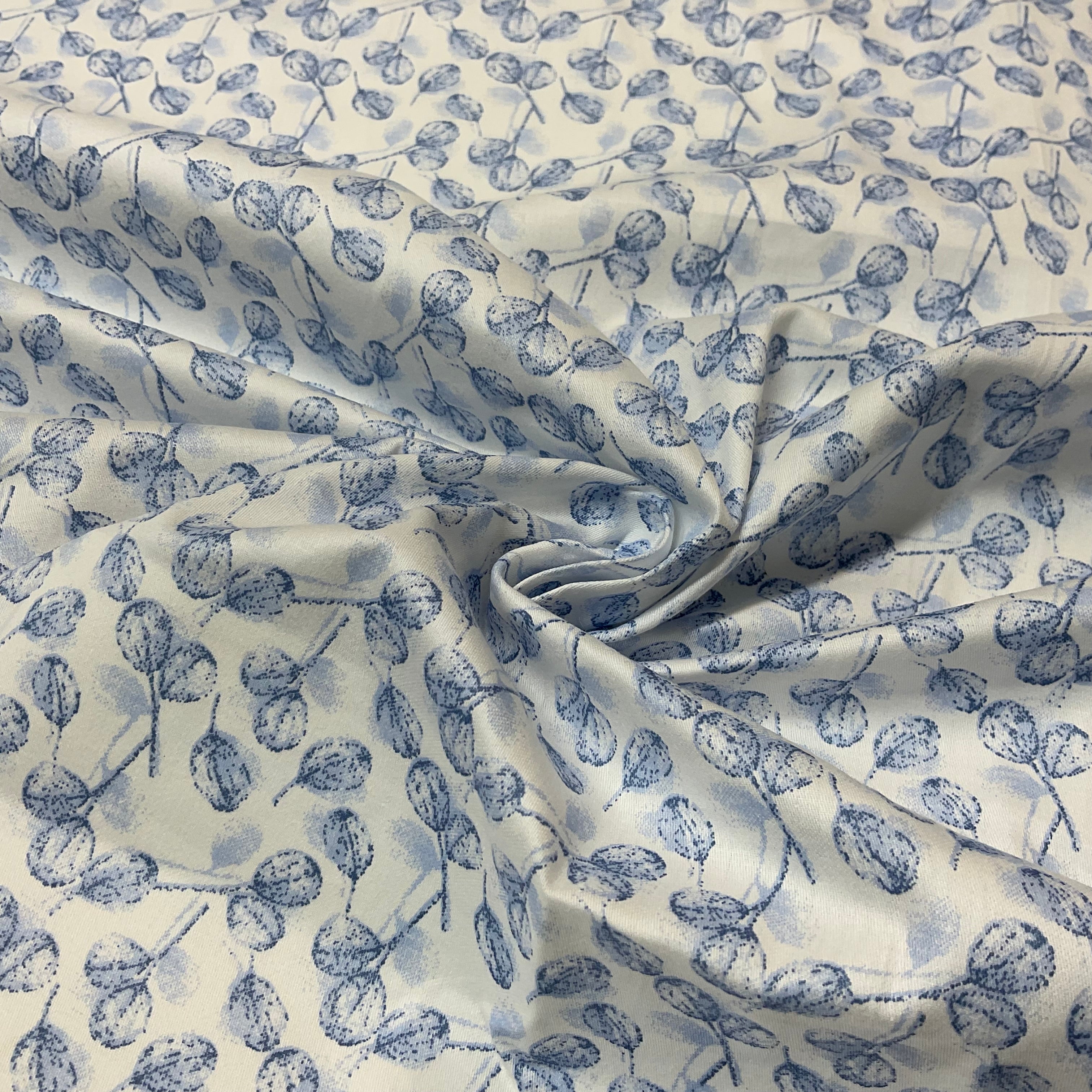 Floral smooth soft Cotton Satin dress skirt Fabric M2098