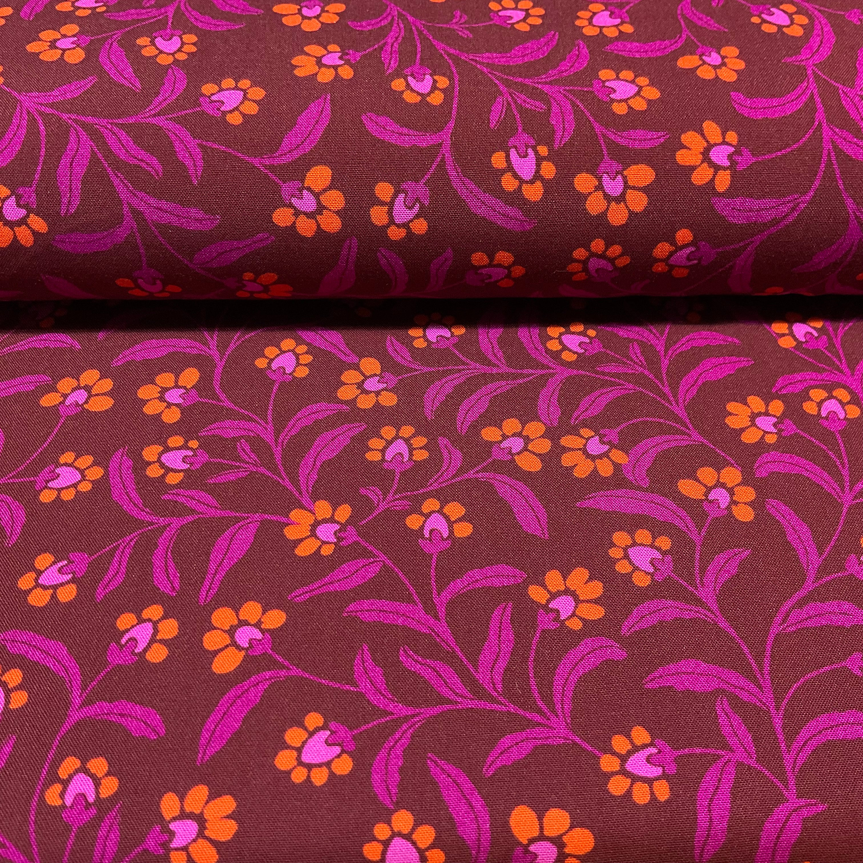 Viscose Radiance Floral Print Fabric – 150cm Wide M2114