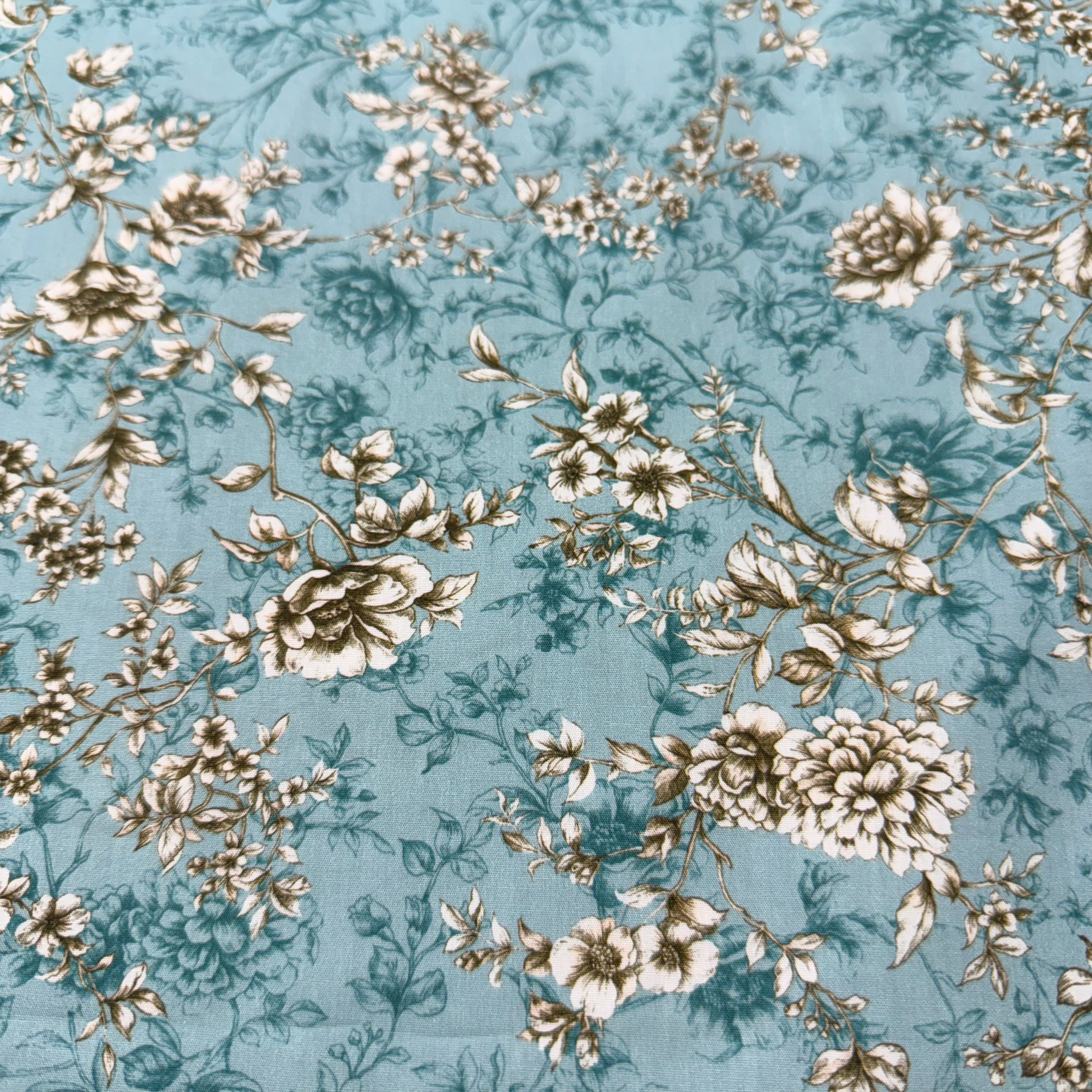 Graceful Meadow Cotton Print Fabric – 100% Cotton - 147cm Wide - M2132