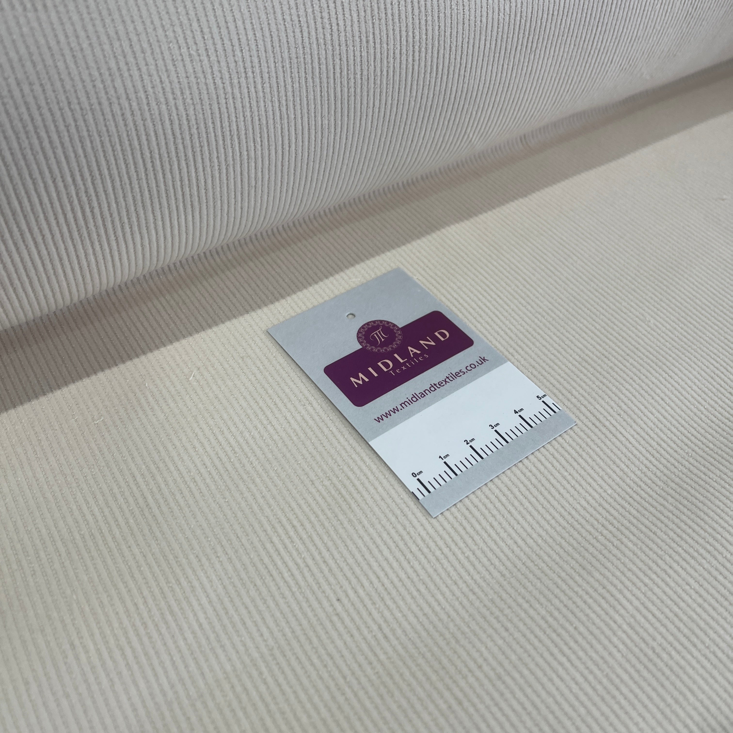 Plain 11 Wale Cotton Corduroy Fabric 150cm wide M1971