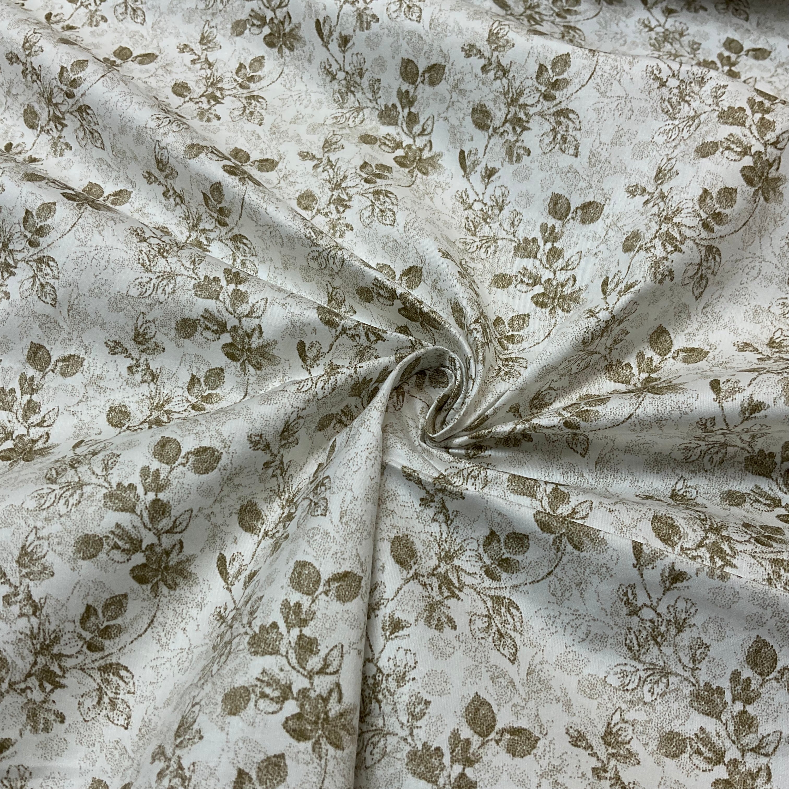 Premium Cotton Sateen Floral Print Dress Fabric 150cm Wide M2097