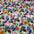 Happy Flowers Floral Cotton Print Fabric – 100% Cotton - 147cm Wide - M2122