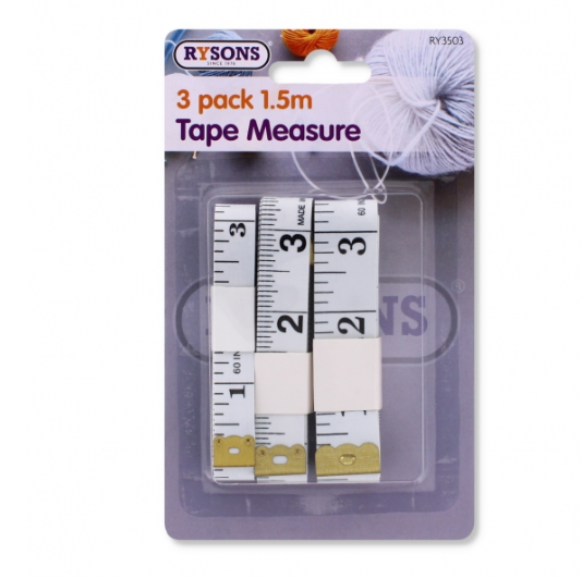 3pcs Tape Measure 1.5m M2036