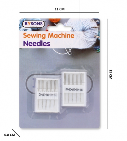 Universal Sewing Machine Assorted Needles M2032