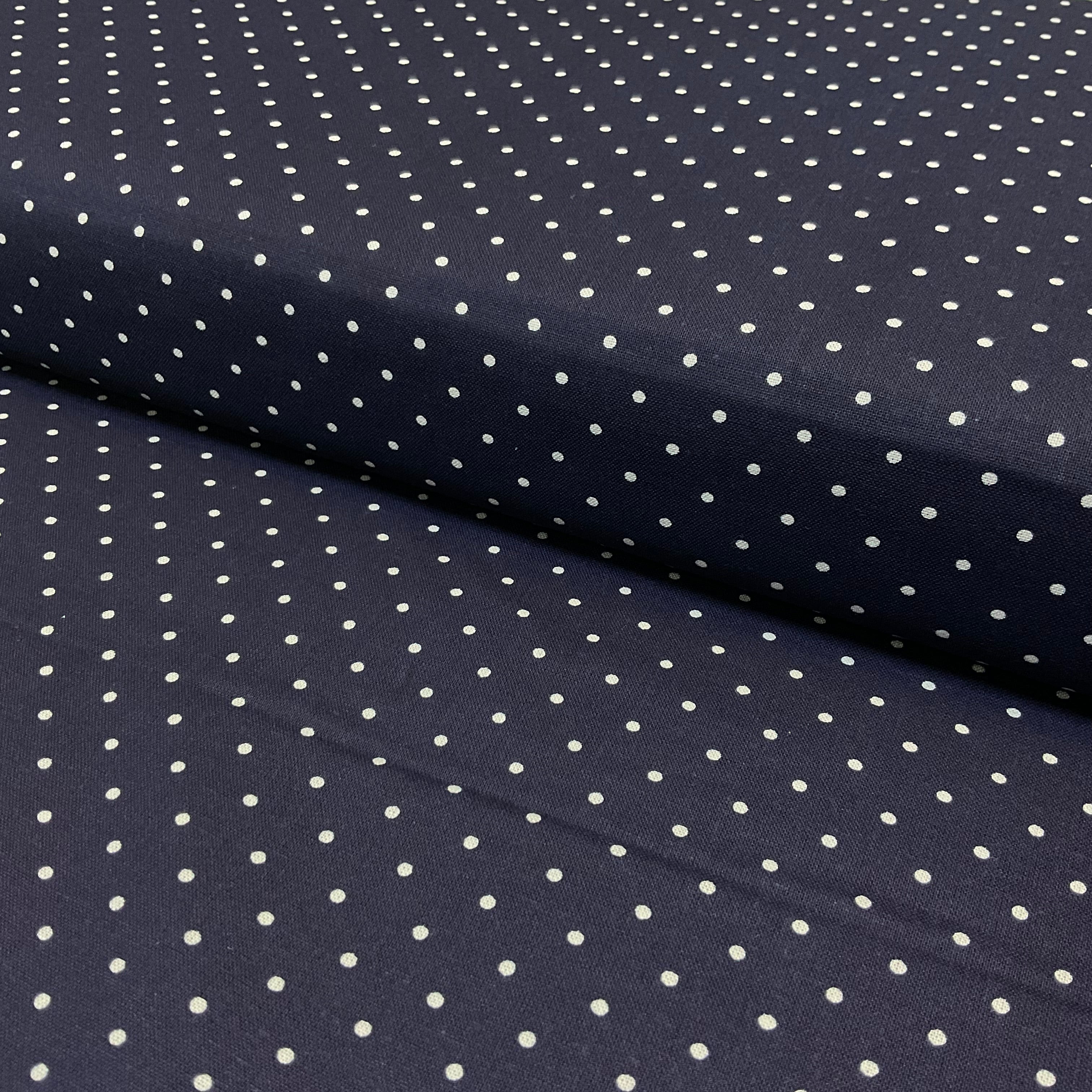 Swiss Pin Dot Spots 100% Cotton Poplin Fabric – 112cm Wide – Ditsy Polka Dot Design M2063