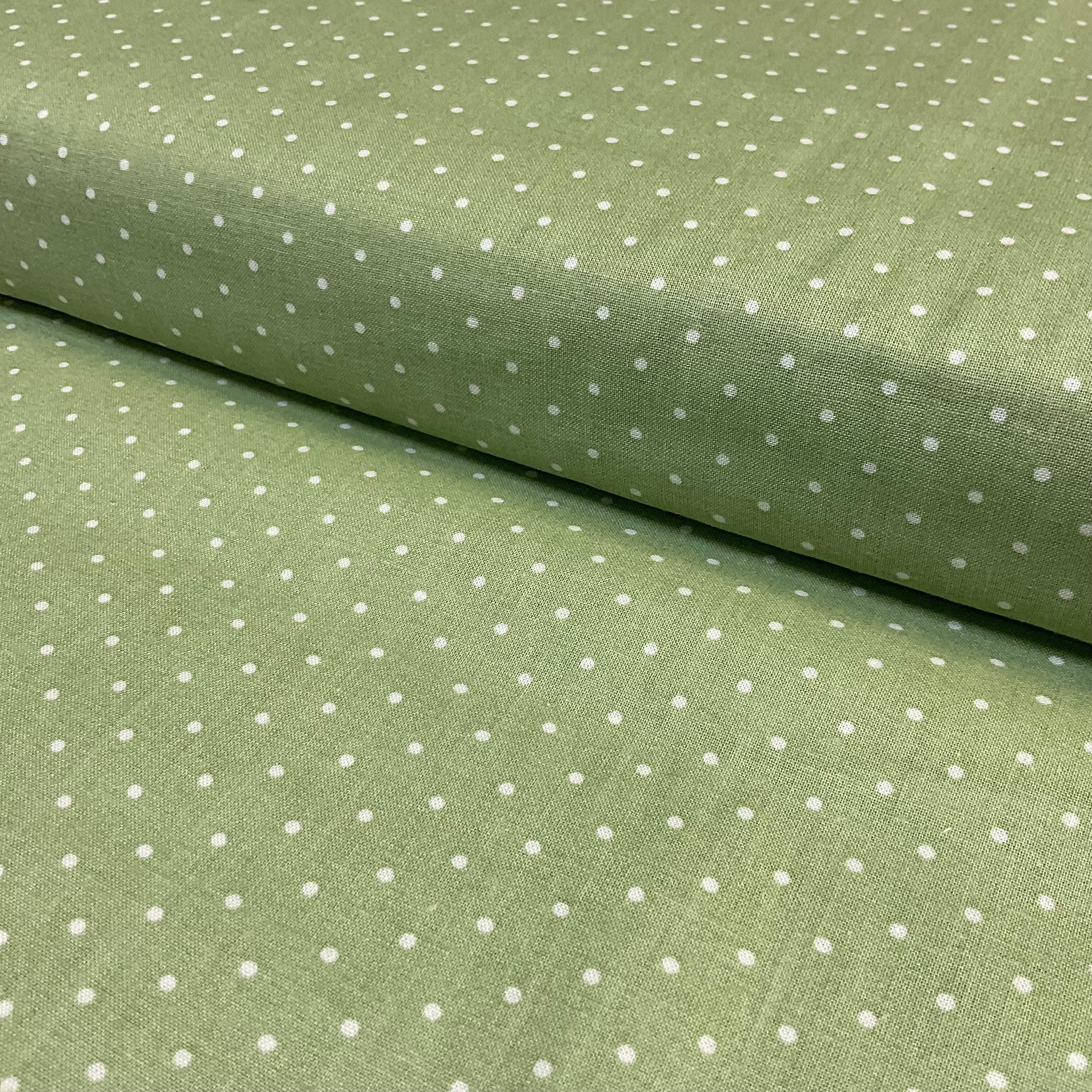 Swiss Pin Dot Spots 100% Cotton Poplin Fabric – 112cm Wide – Ditsy Polka Dot Design M2063