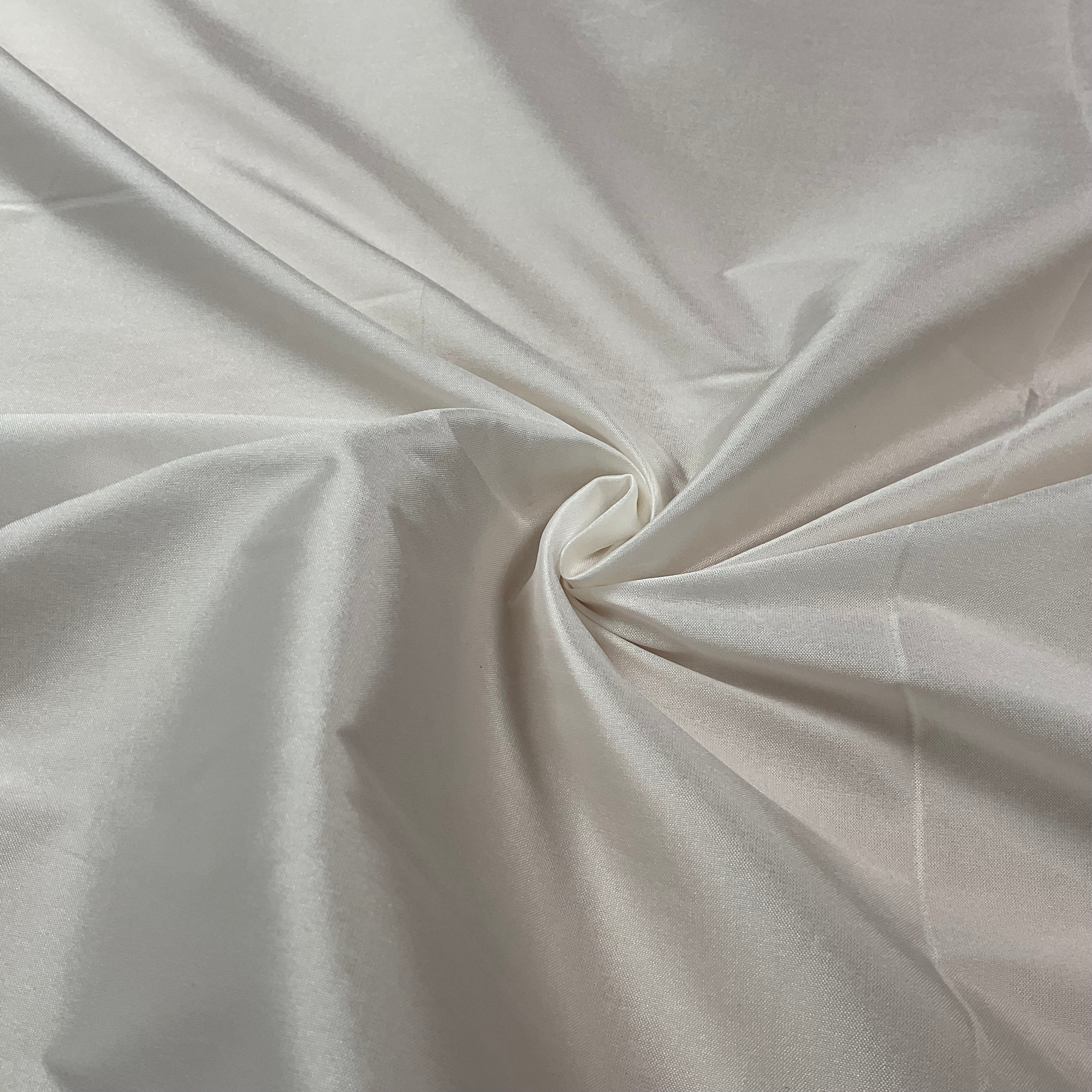 Plain Polyester Faux Silk Taffeta dress craft fabric 142cm wide M2135