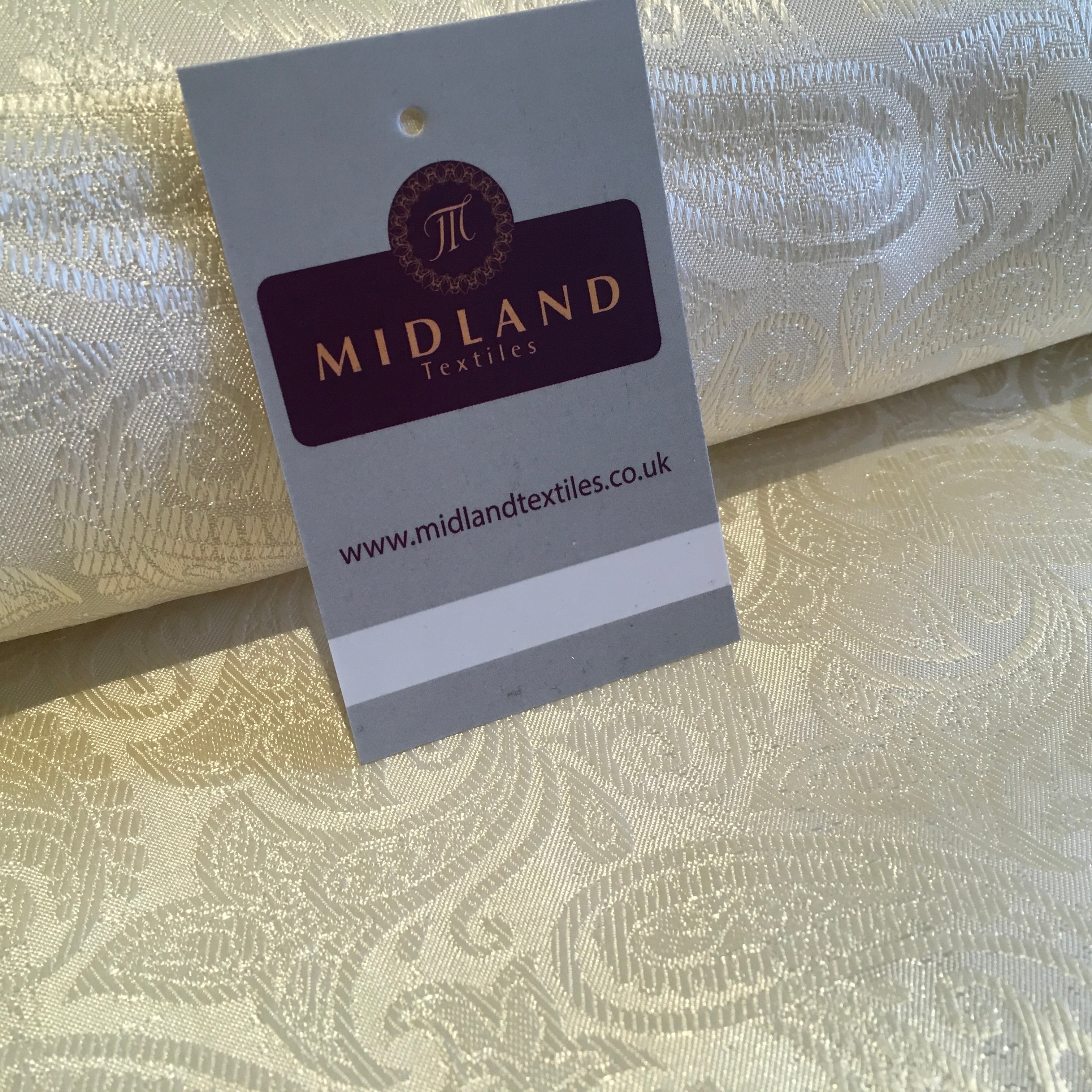 Indian Floral Paisley Jacquard Banarsi Brocade 58' Wide Fabric Mtex MA839