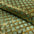 Sequin Diamond Geometric Stretch Fabric – 130cm Wide Gold, Green & Maroon M2137