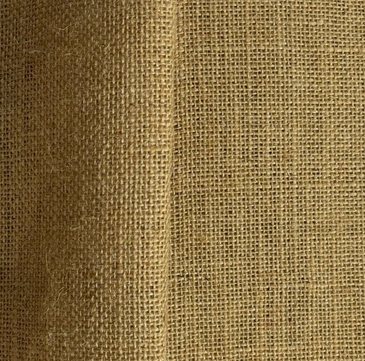 Luxury Natural Hessian Jute Fabric – 100% Jute – 147cm Wide – Craft & Decor Material M1975