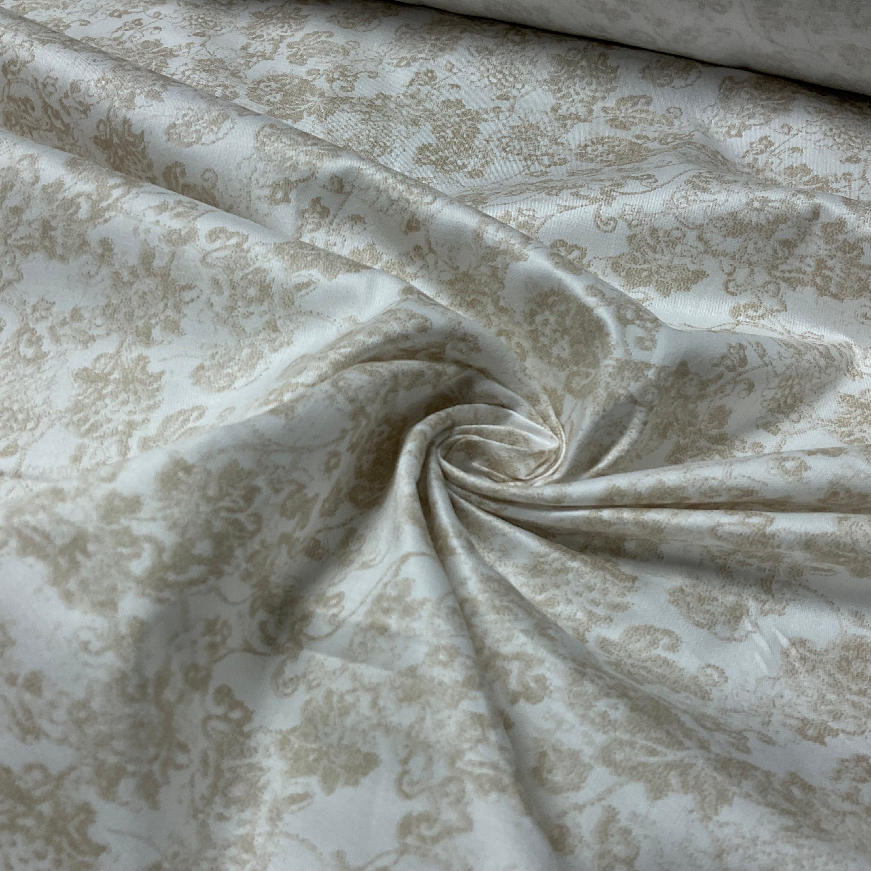 Floral smooth soft Cotton Satin dress skirt Fabric 150cm Wide M2096