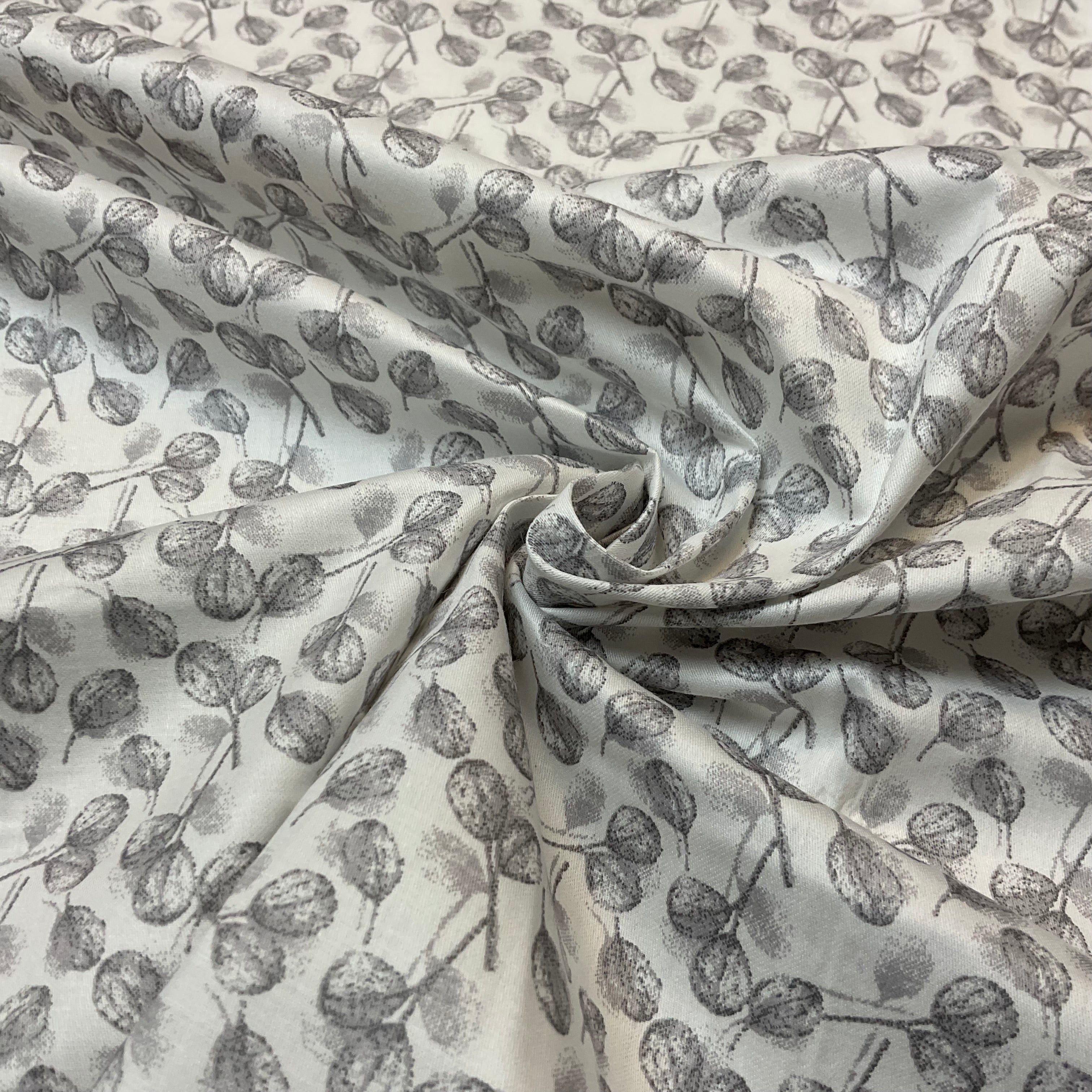 Floral smooth soft Cotton Satin dress skirt Fabric M2098