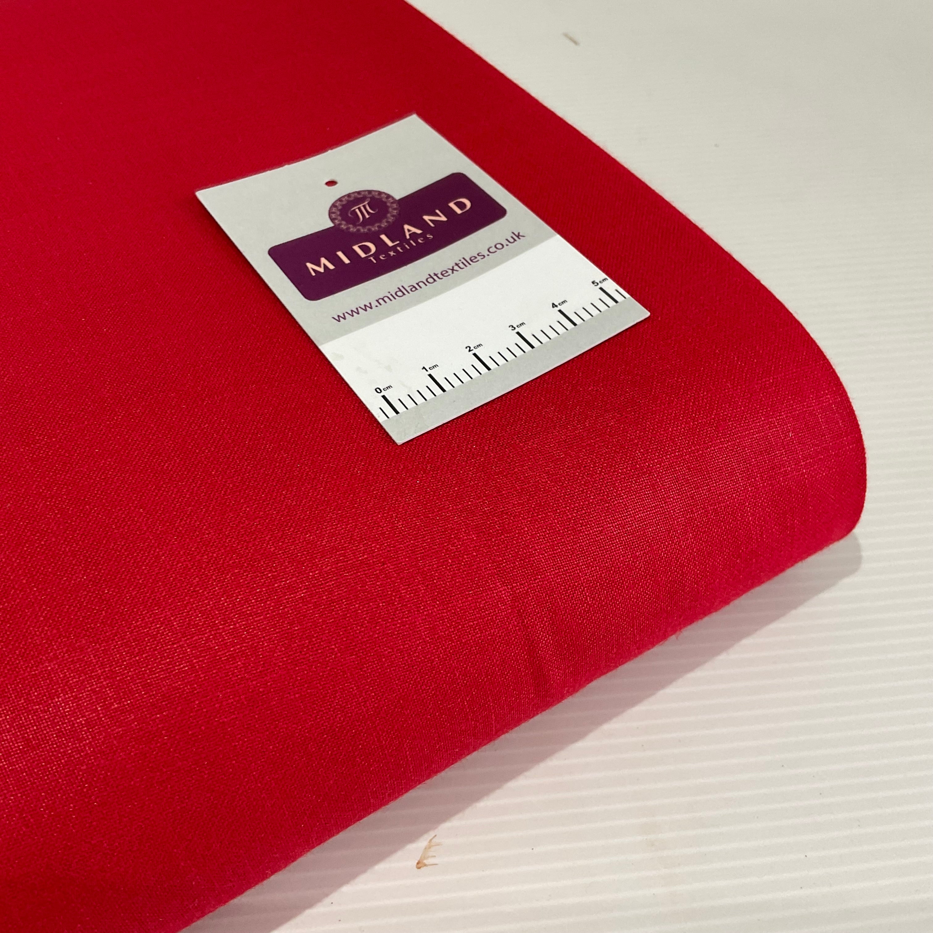 Plain Cotton Linen ideal for dress skirt blouses 100cm wide fabric M1968