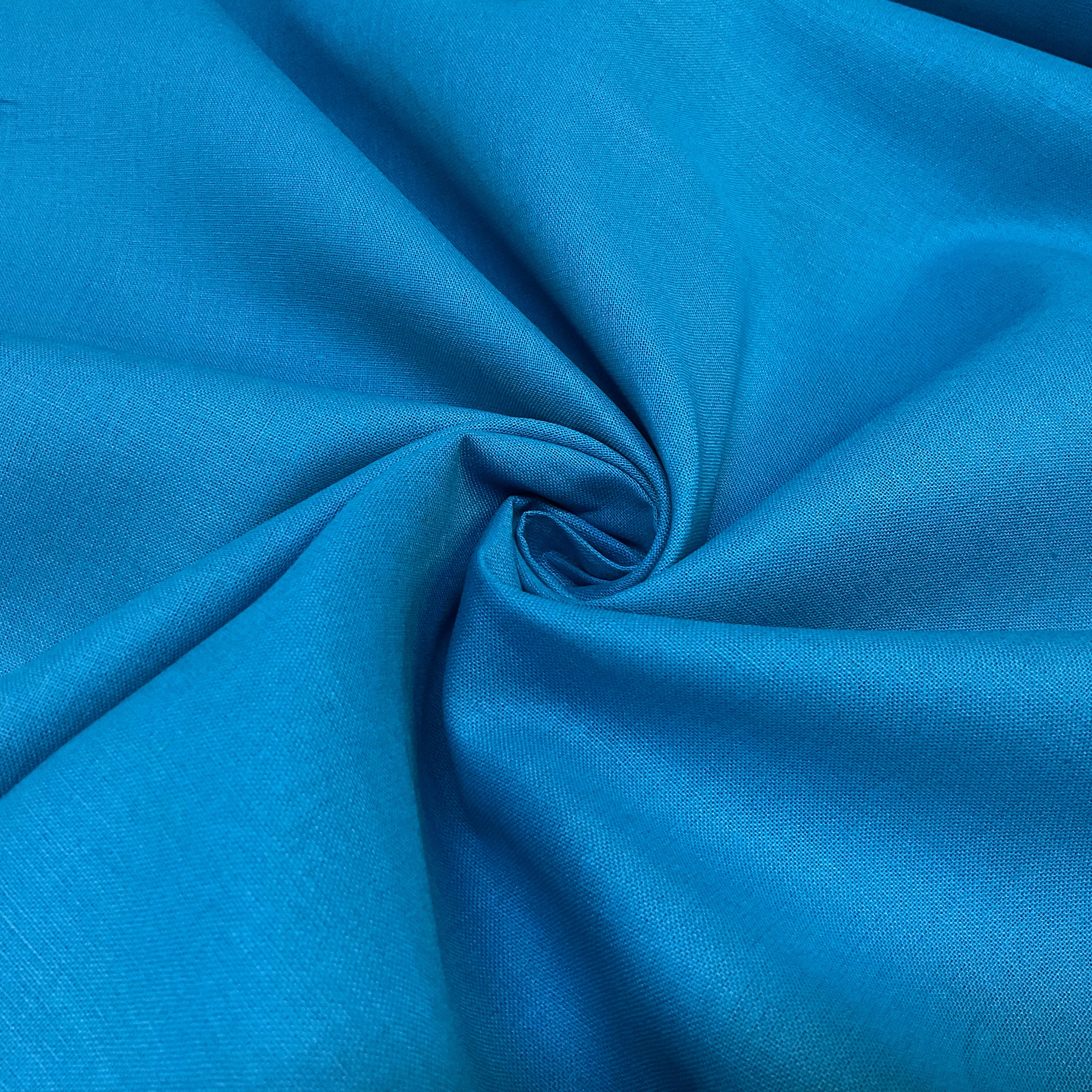 Plain Linen Cotton dressmaking  Fabric- 137cm wide - M2100