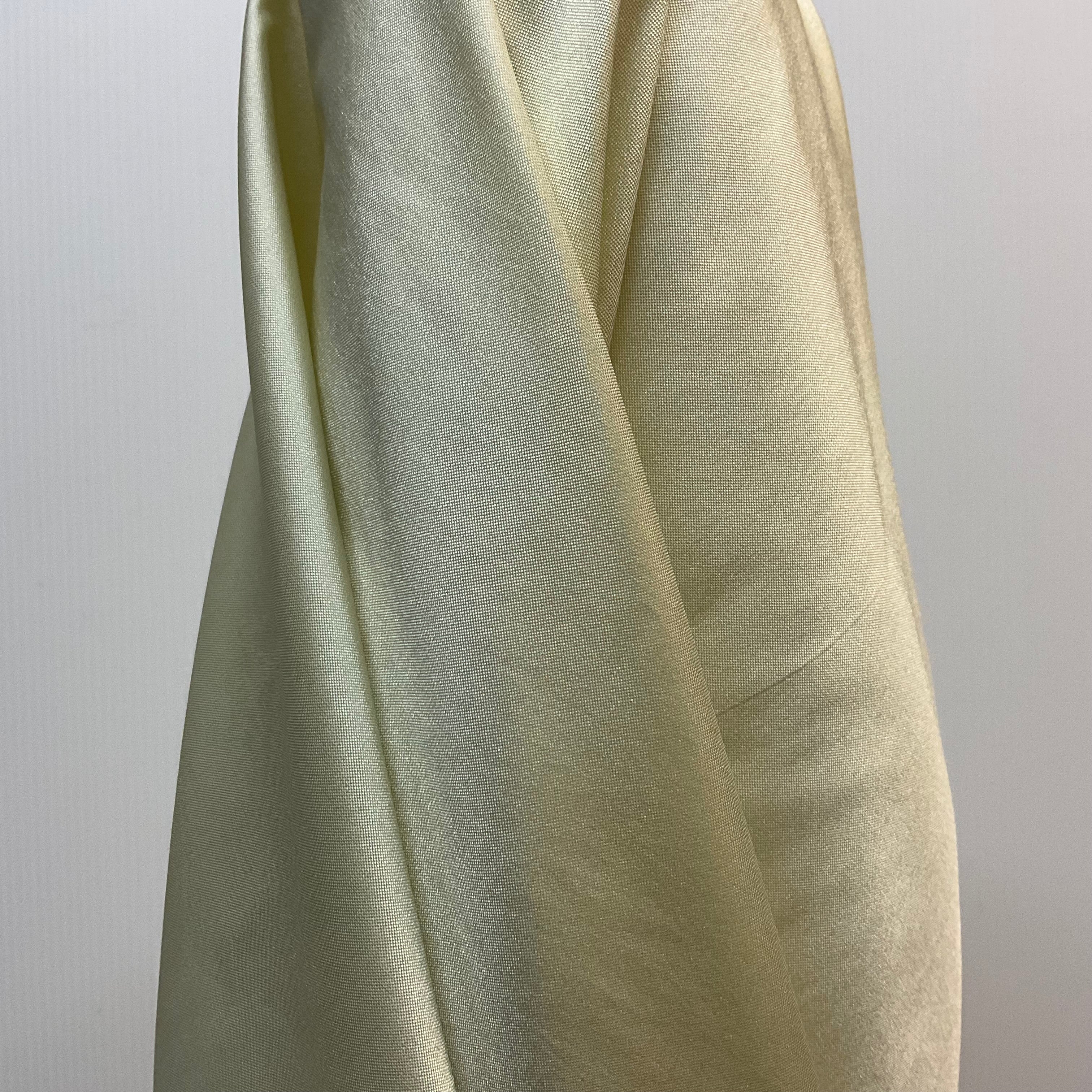 Plain Polyester Faux Silk Taffeta dress craft fabric 142cm wide M2135