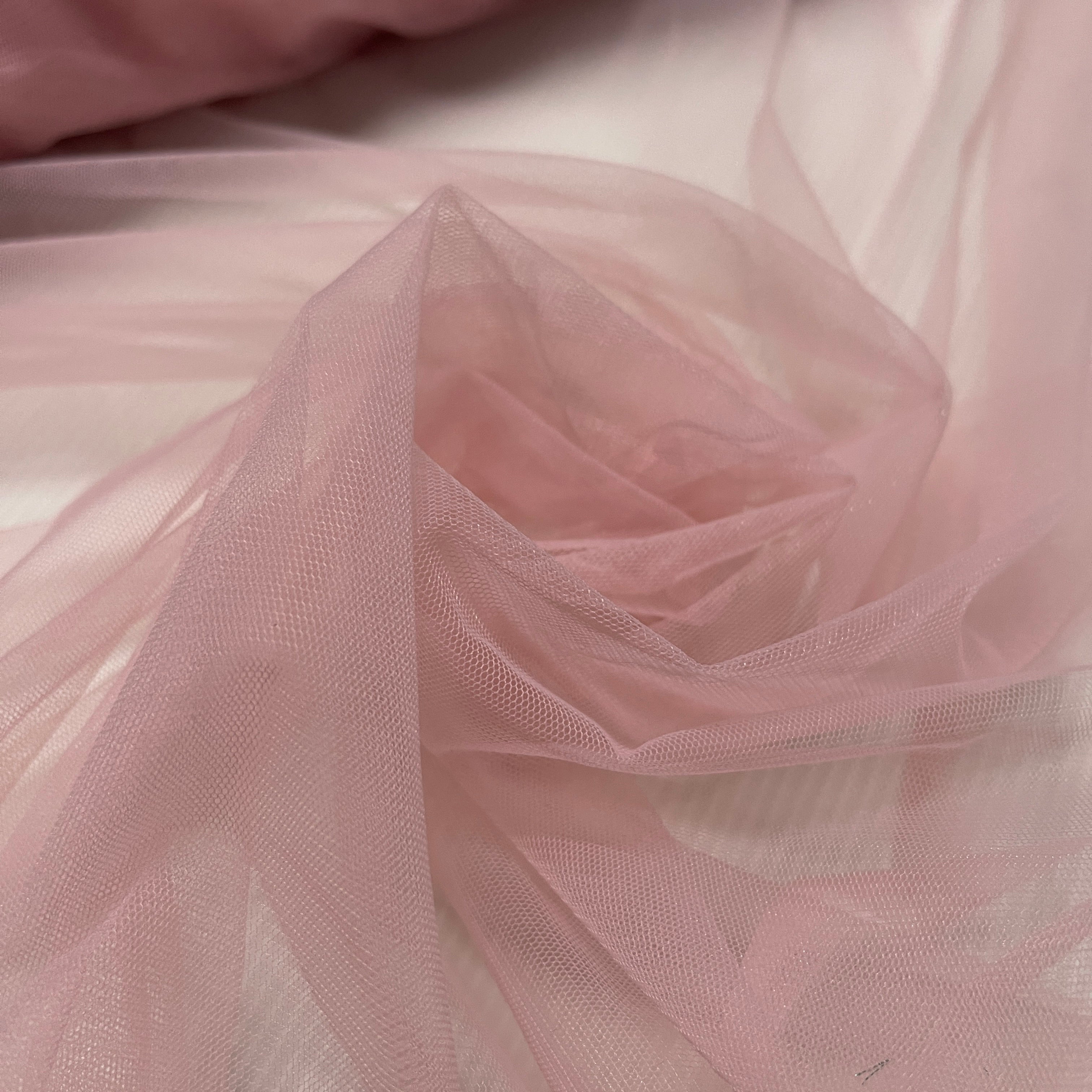 Plain Tulle Tutu Veiling Mesh Fancy Fairy dress net Fabric 110 cm Wide MR1144