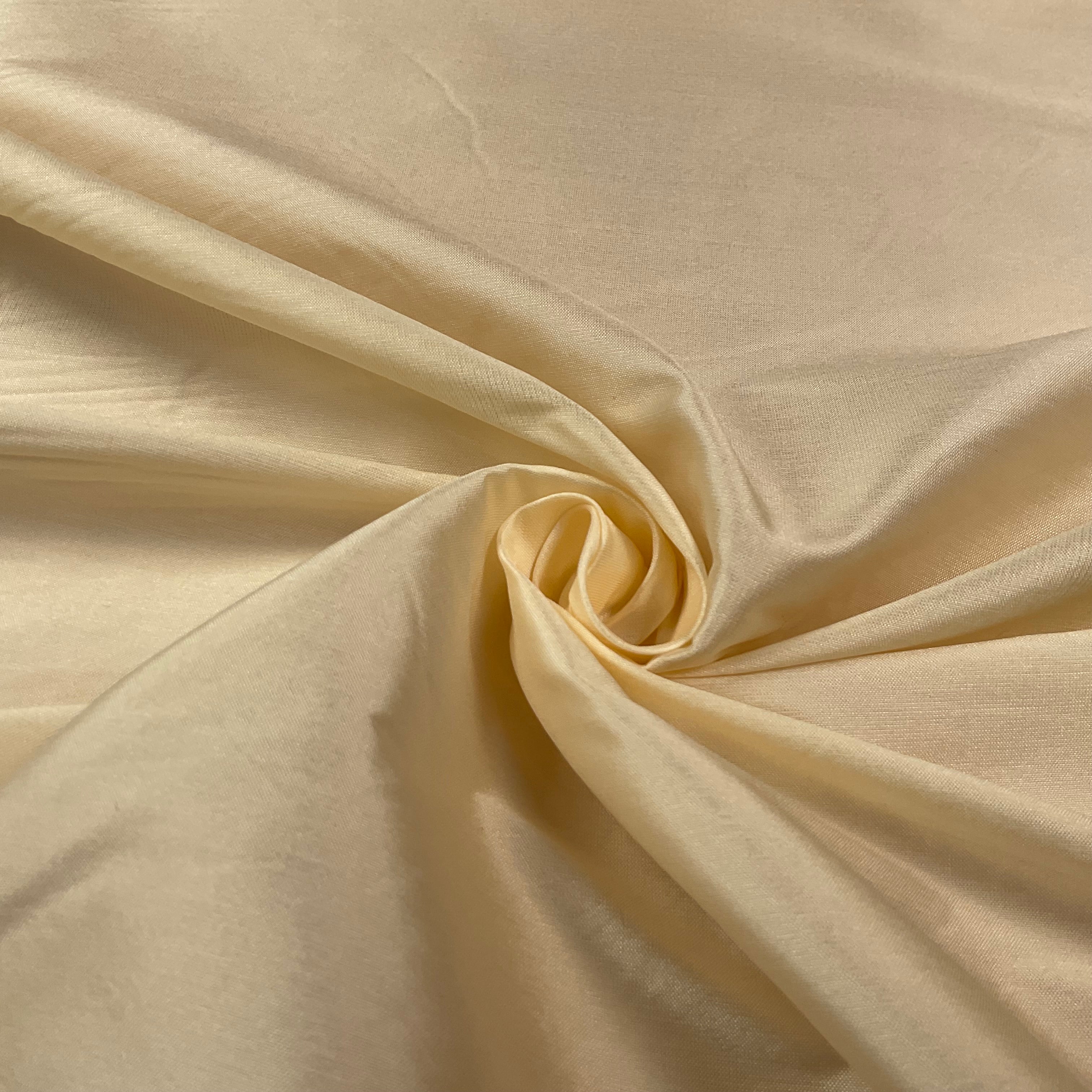 Plain Polyester Faux Silk Taffeta dress craft fabric 142cm wide M2135