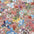 Bright Botanical floral Cotton Print Fabric – 100% Cotton - 147cm Wide - M2128