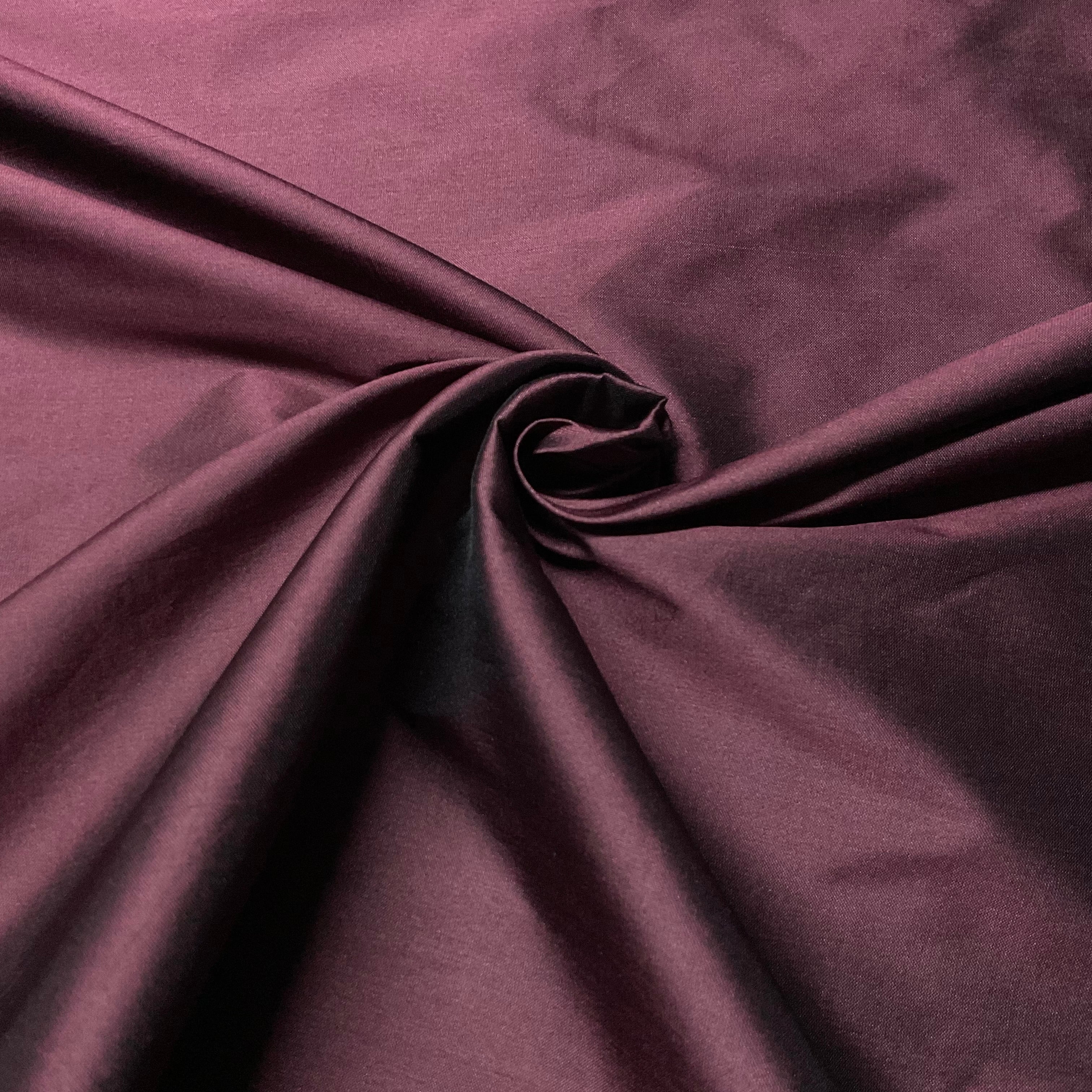 Plain Polyester Faux Silk Taffeta dress craft fabric 142cm wide M2135
