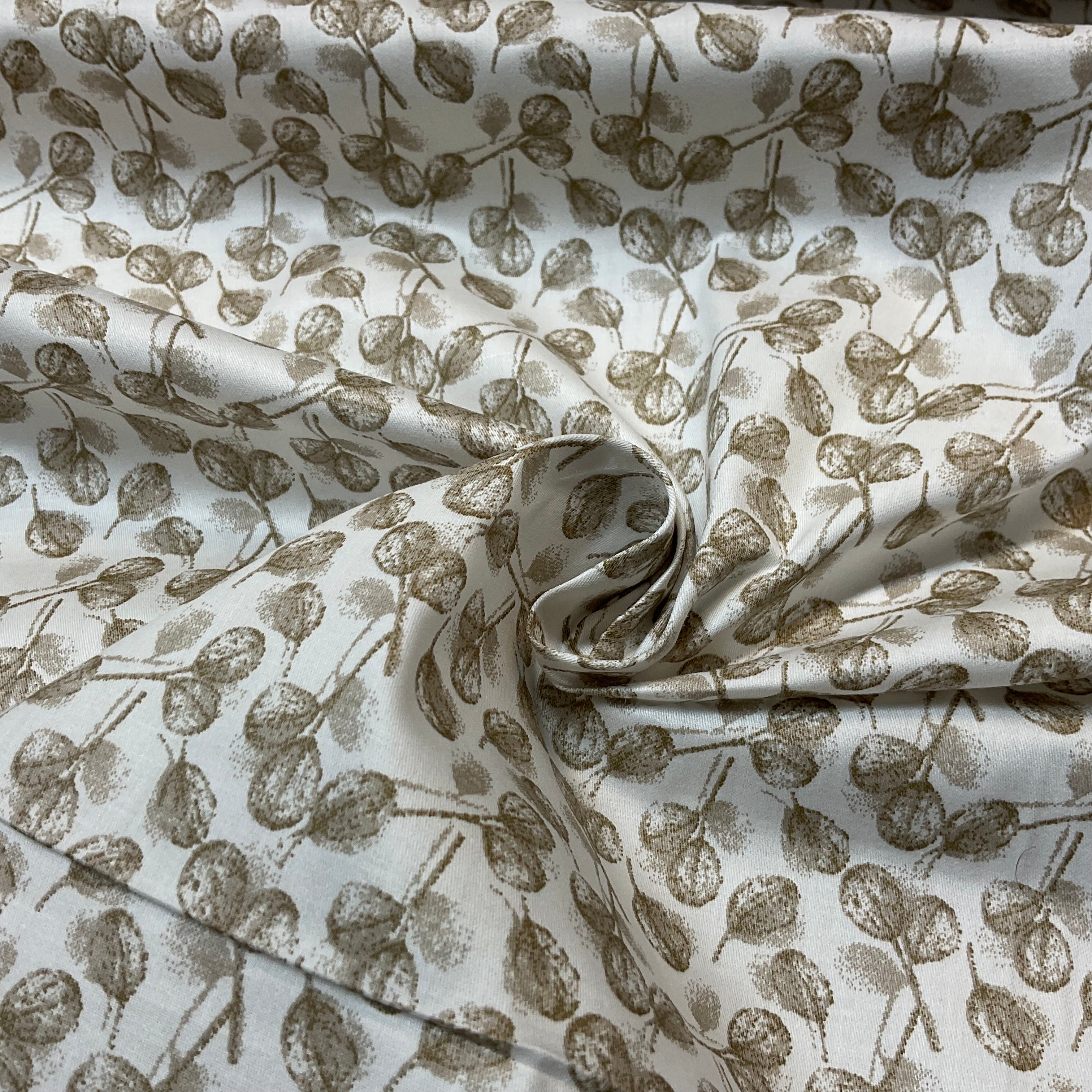 Floral smooth soft Cotton Satin dress skirt Fabric M2098