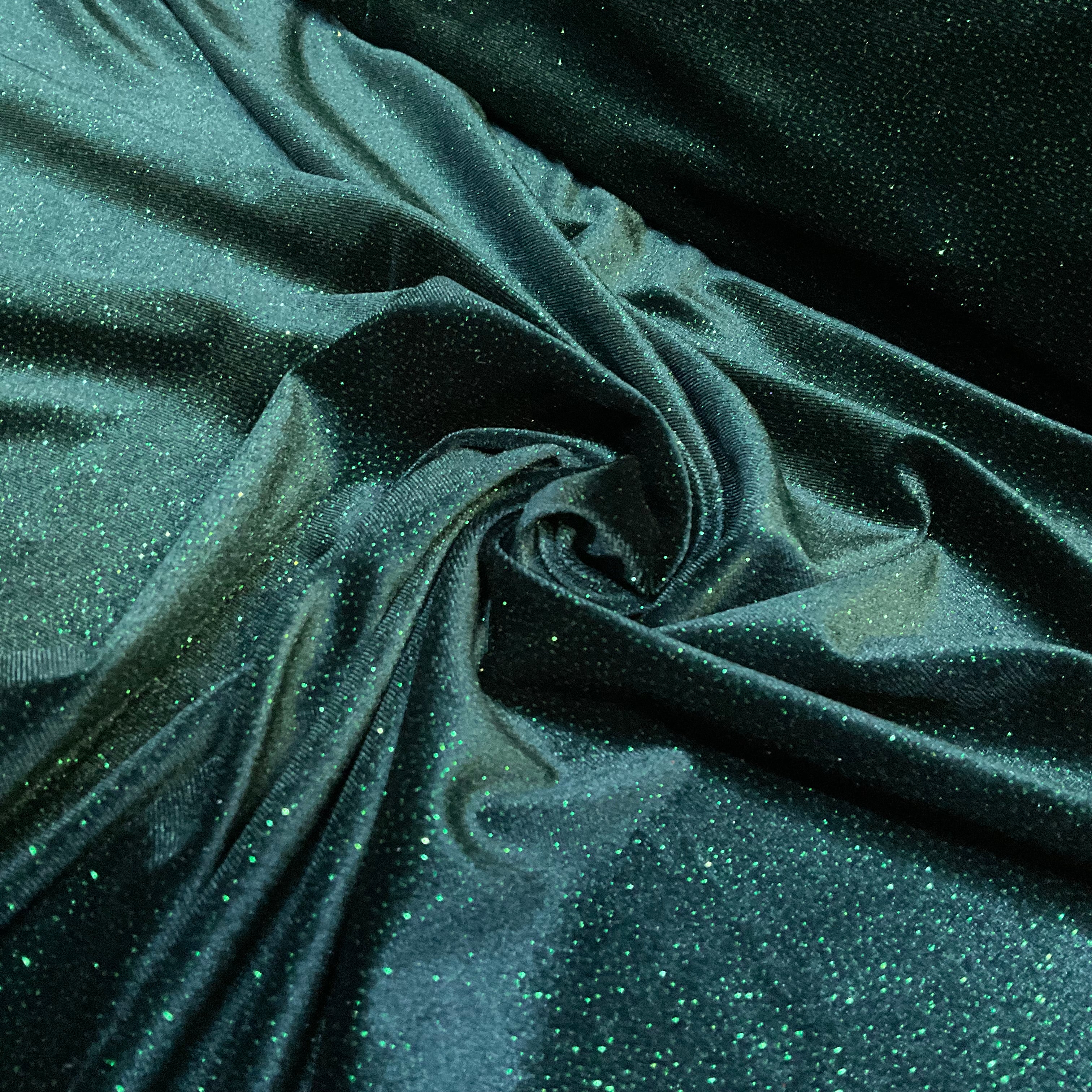 Sparkle Glitter Stretch Fabric – 150cm Wide –  Shimmer Material M2068