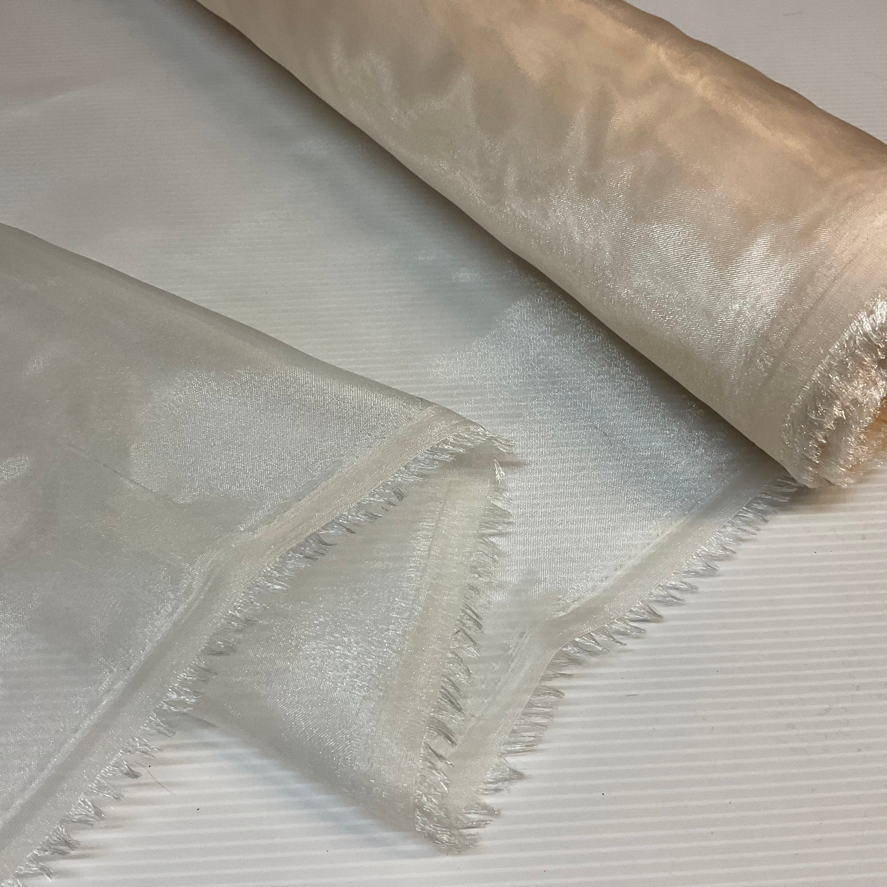 Plain Sheer Lightweight Organza Voile Drape Curtain, Wedding, Chair Sash Fabric 150cm Wide M1750