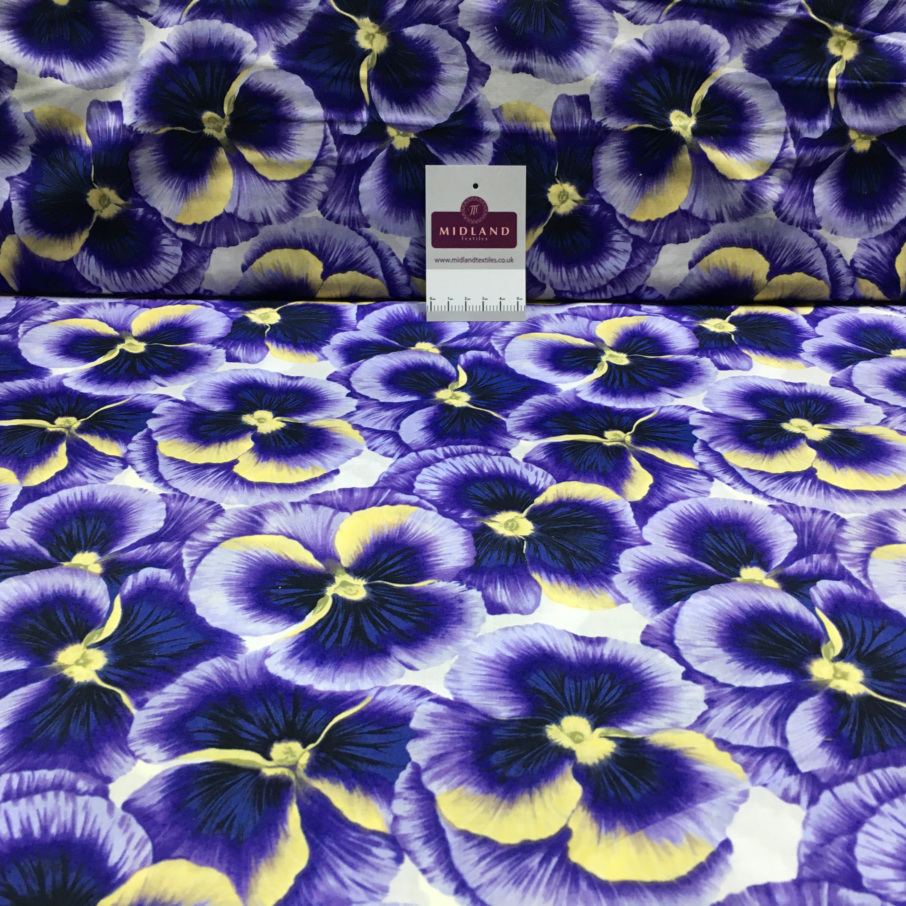 Printed 100% Cotton Floral Lawn Dress Fabric M1406