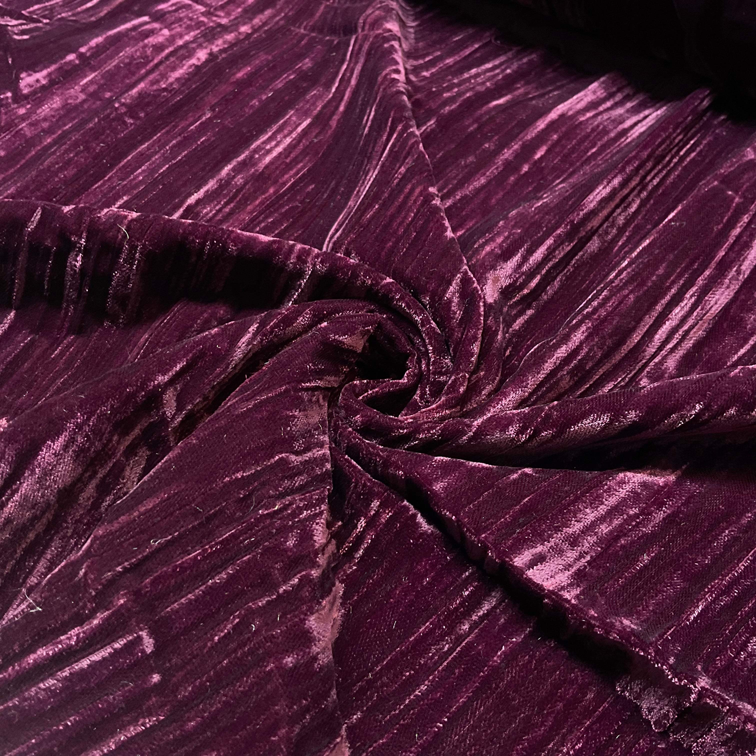 Abstract Rayon Creased Velvet Dress Fabric – 150cm Wide M2133