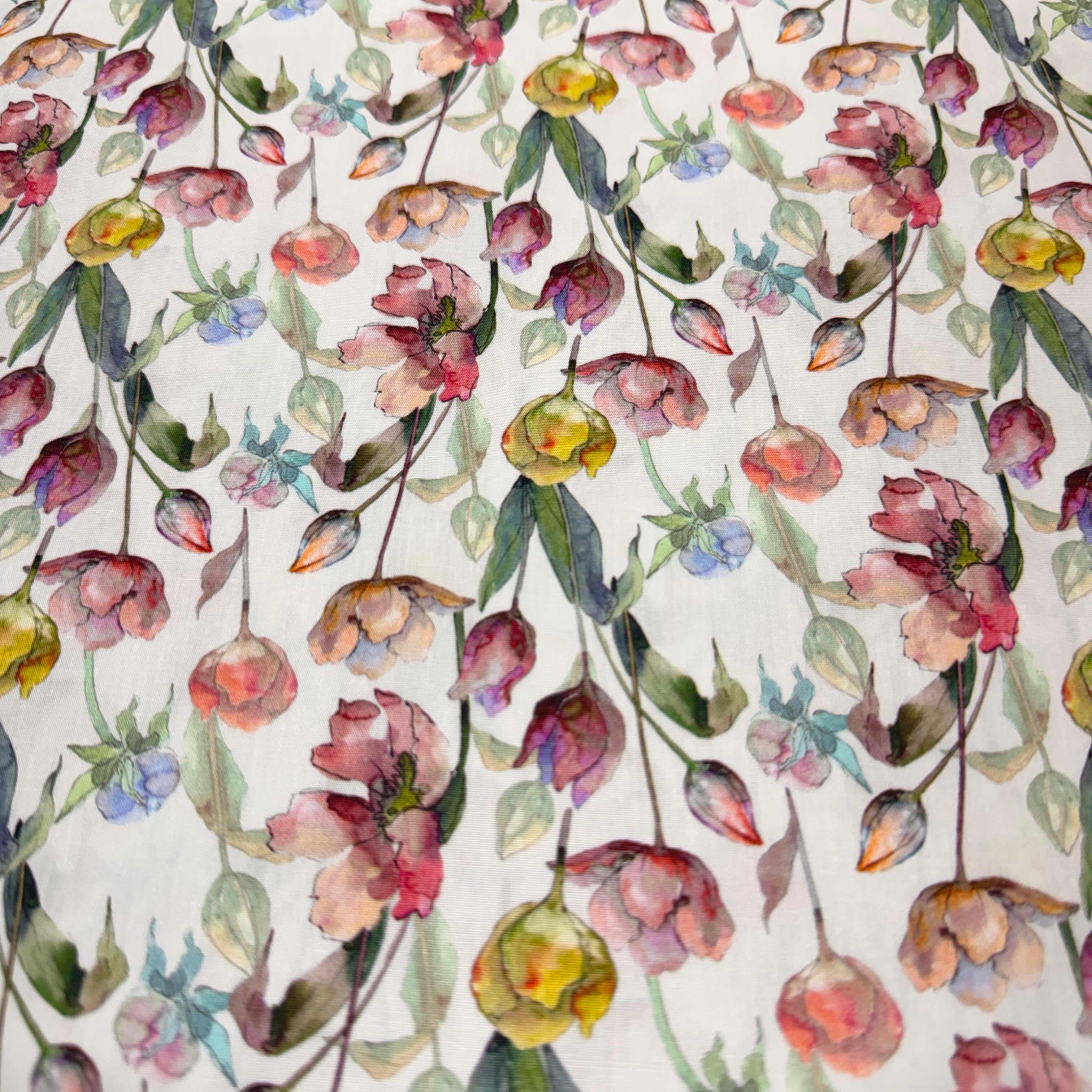 Wild Garden floral Cotton Print Fabric – 100% Cotton - 147cm Wide - M2127