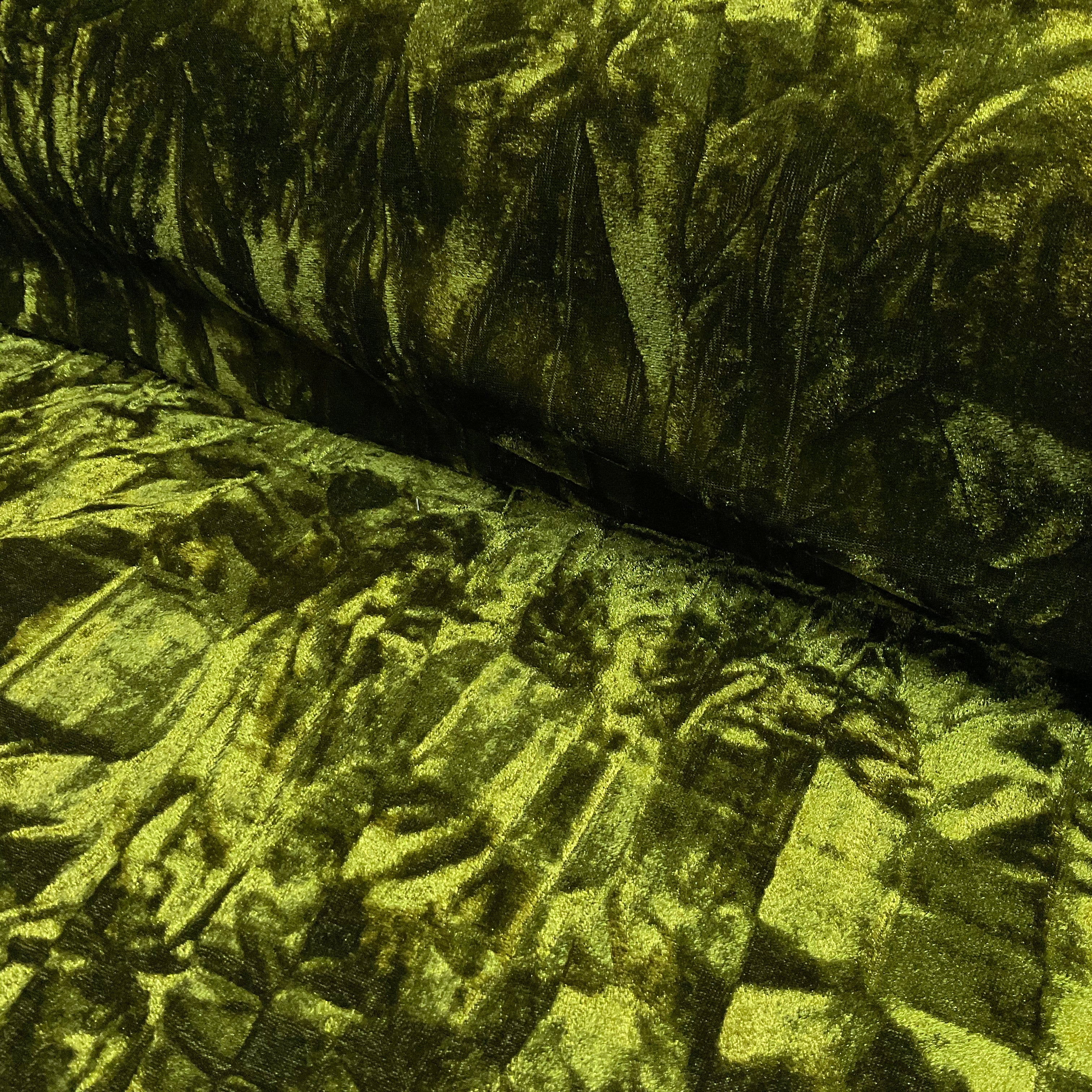 Creased Ice Velvet One way stretch Dress Fabric 58' M607 Mtex