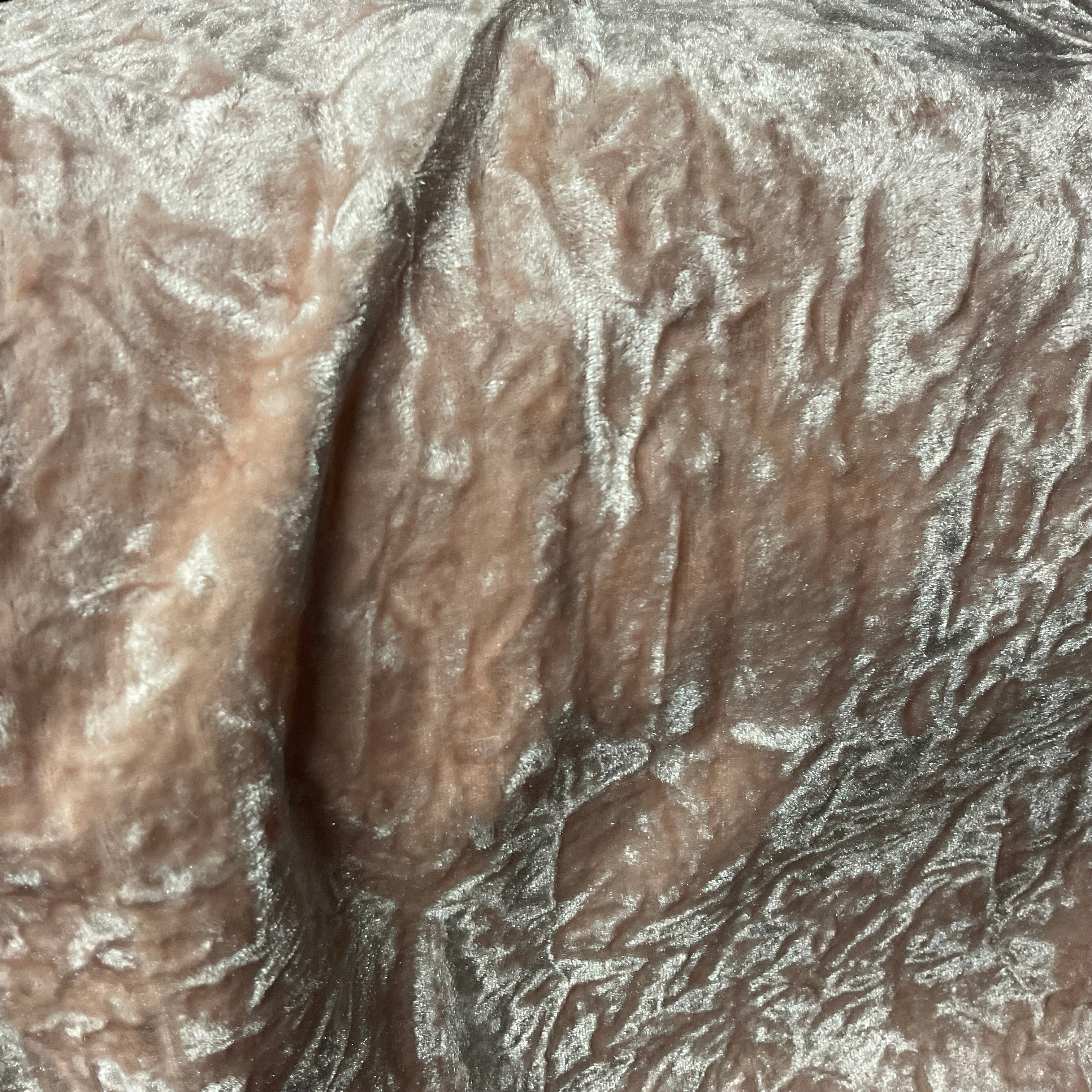 Creased Ice Velvet One way stretch Dress Fabric 58' M607 Mtex