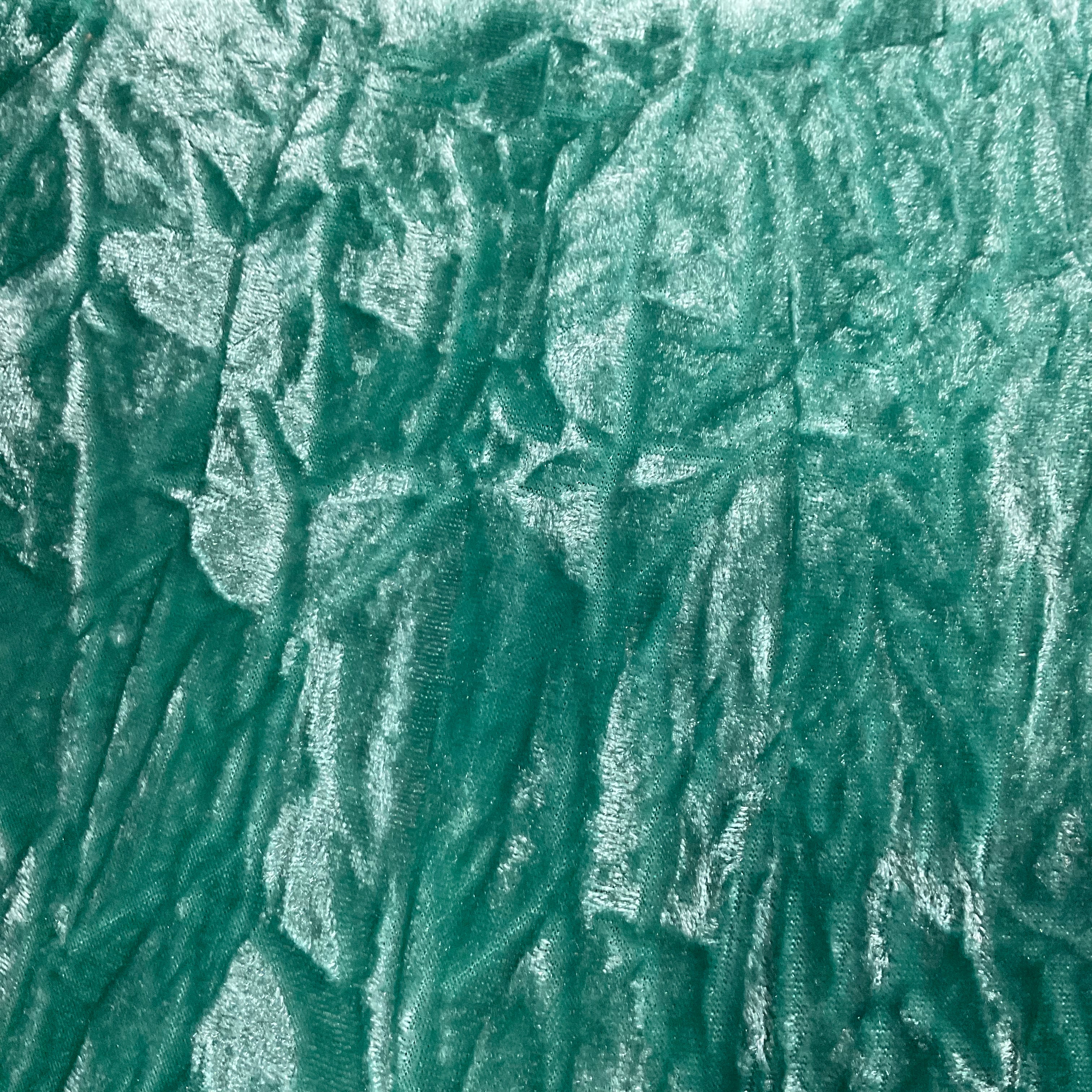 Creased Ice Velvet One way stretch Dress Fabric 58' M607 Mtex