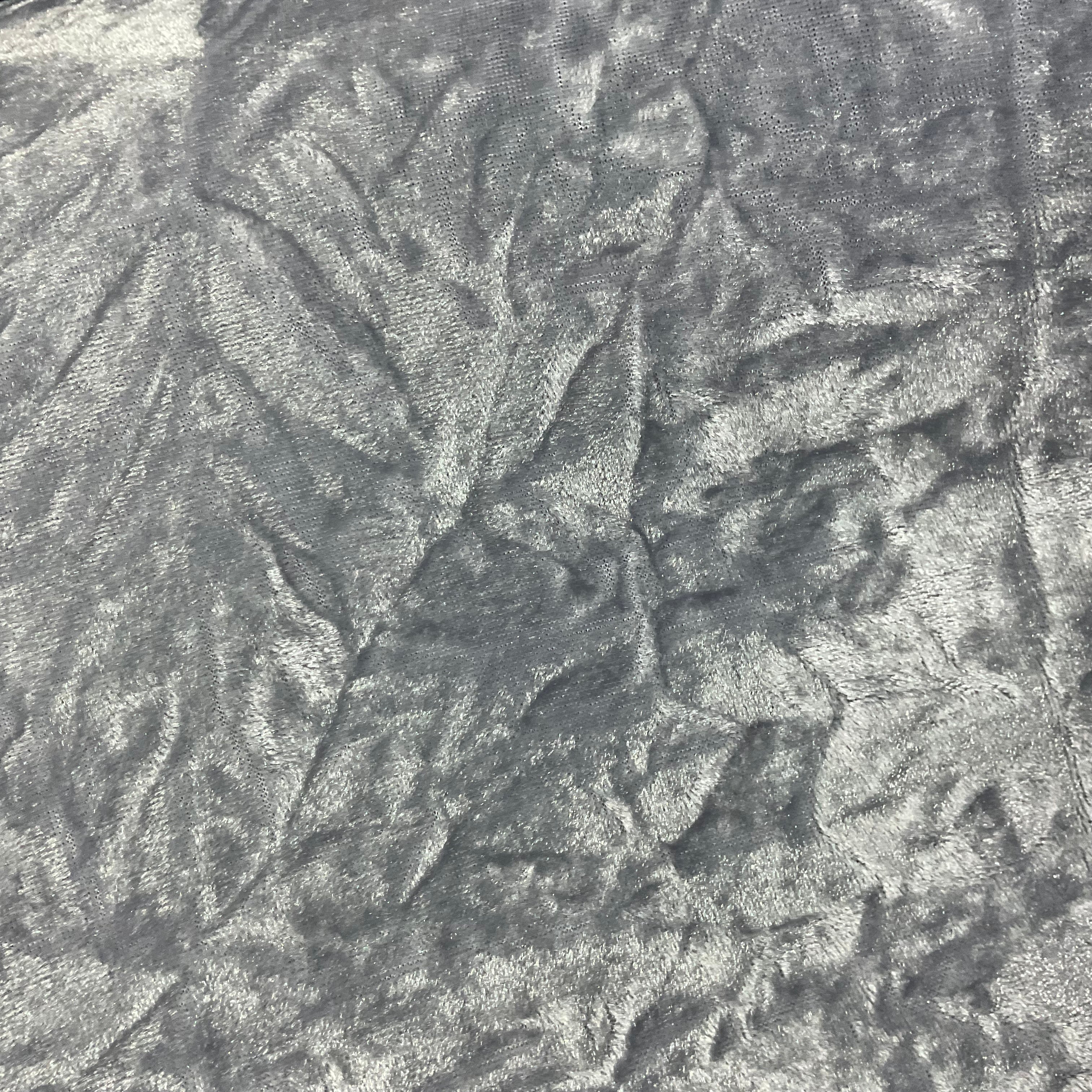 Creased Ice Velvet One way stretch Dress Fabric 58' M607 Mtex